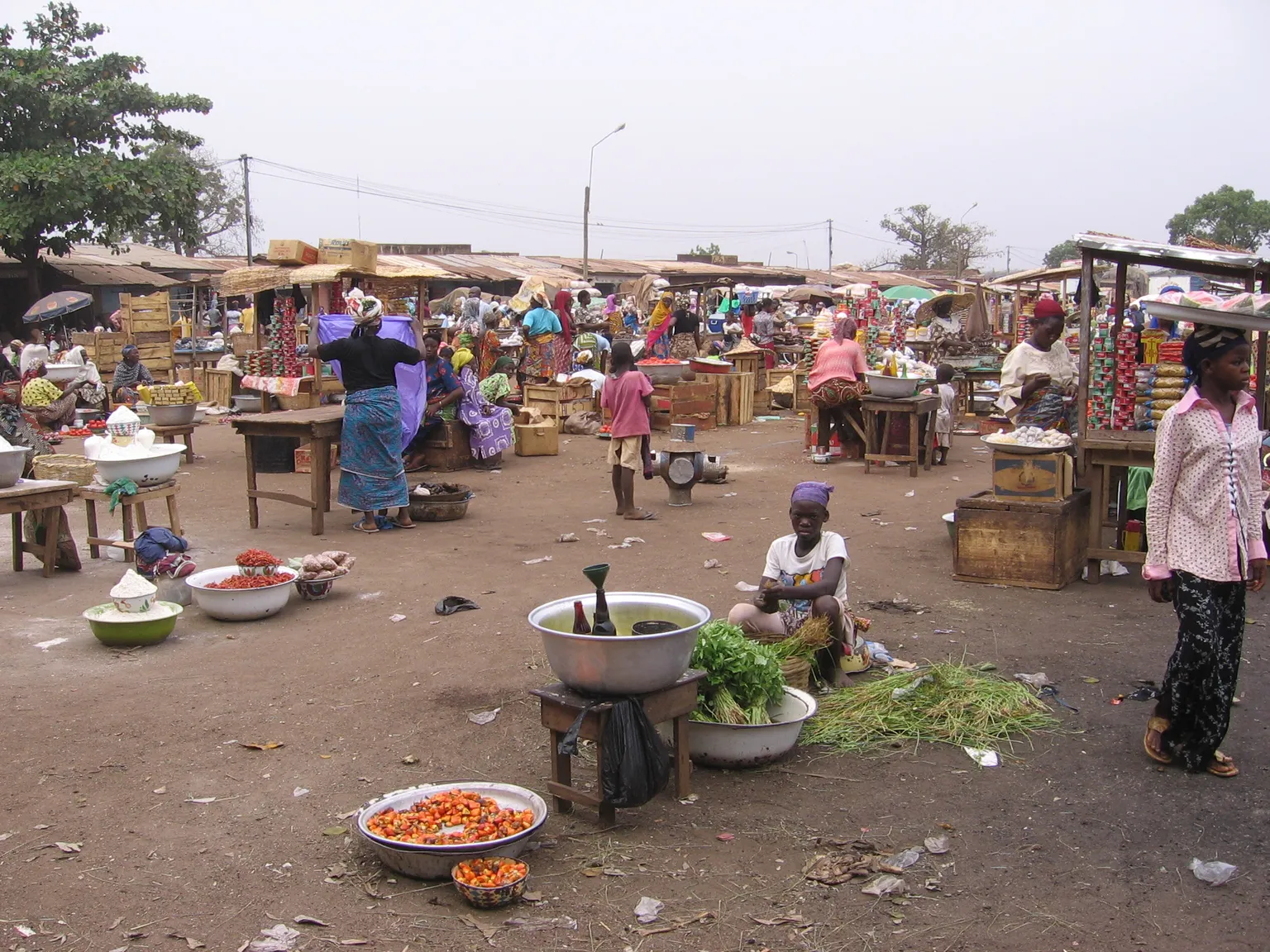 A rapidly changing city