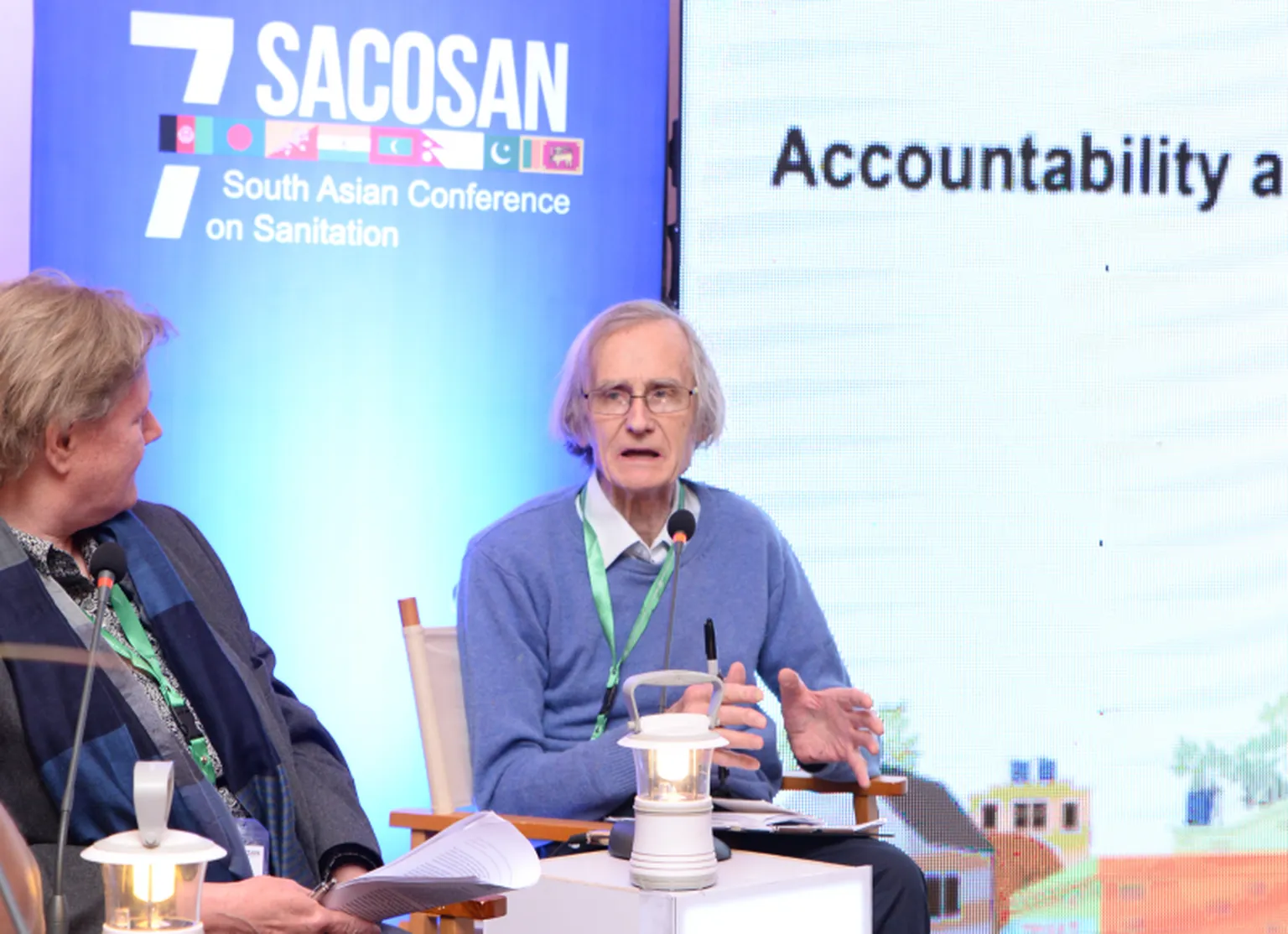 Prof Robert Chambers discusses accountability in CLTS programmes