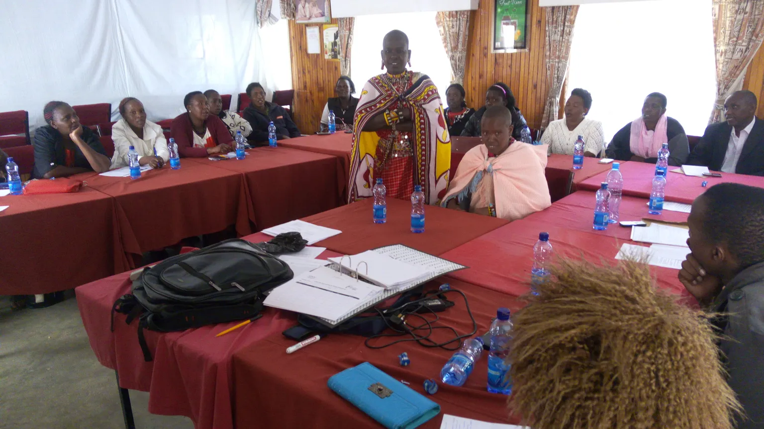 Induction meeting with representatives of selected women entrepreneurs in Narok