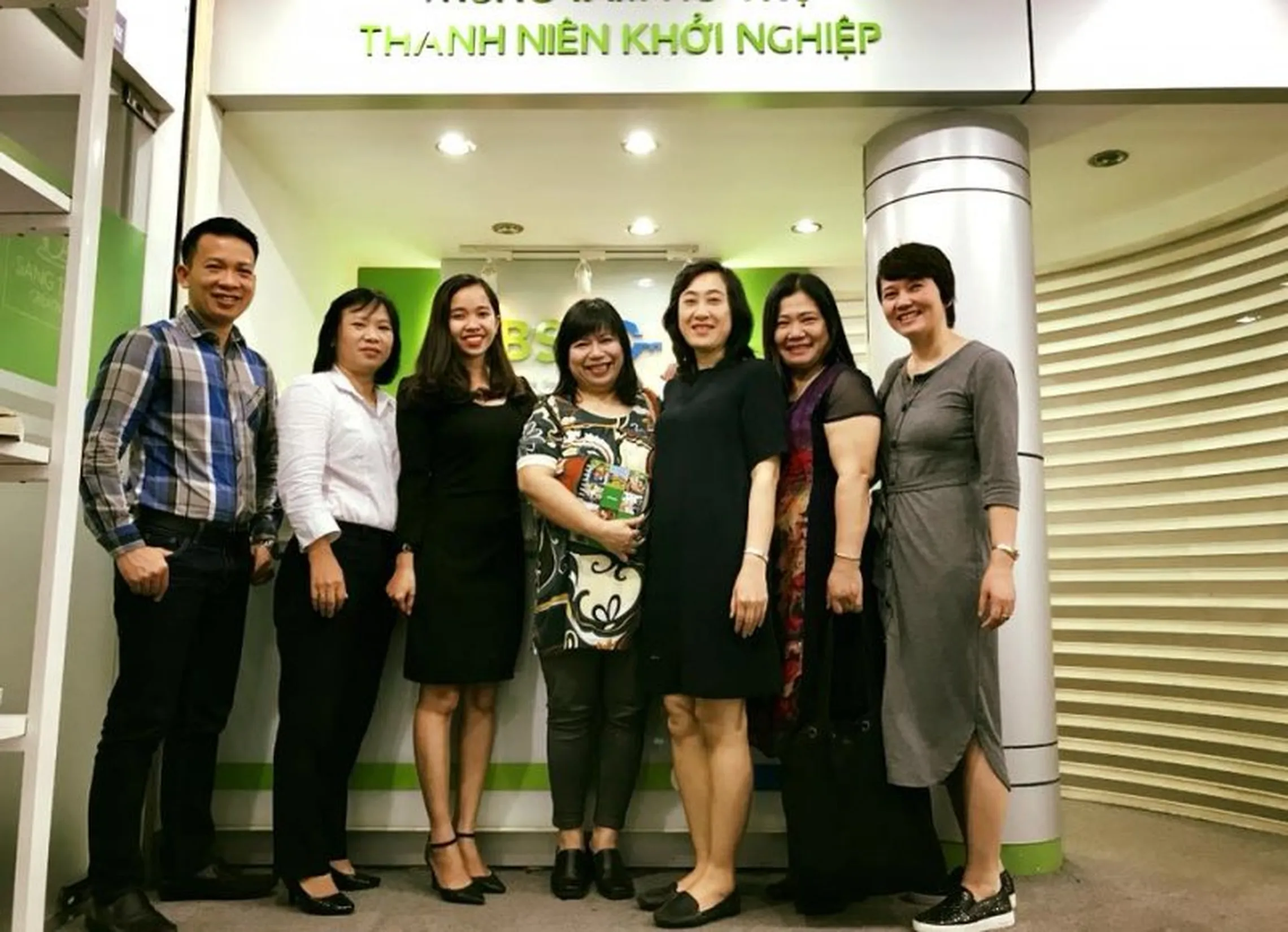 EOWE programme team at the urban Business Start-up Centre (BSSC) for youth