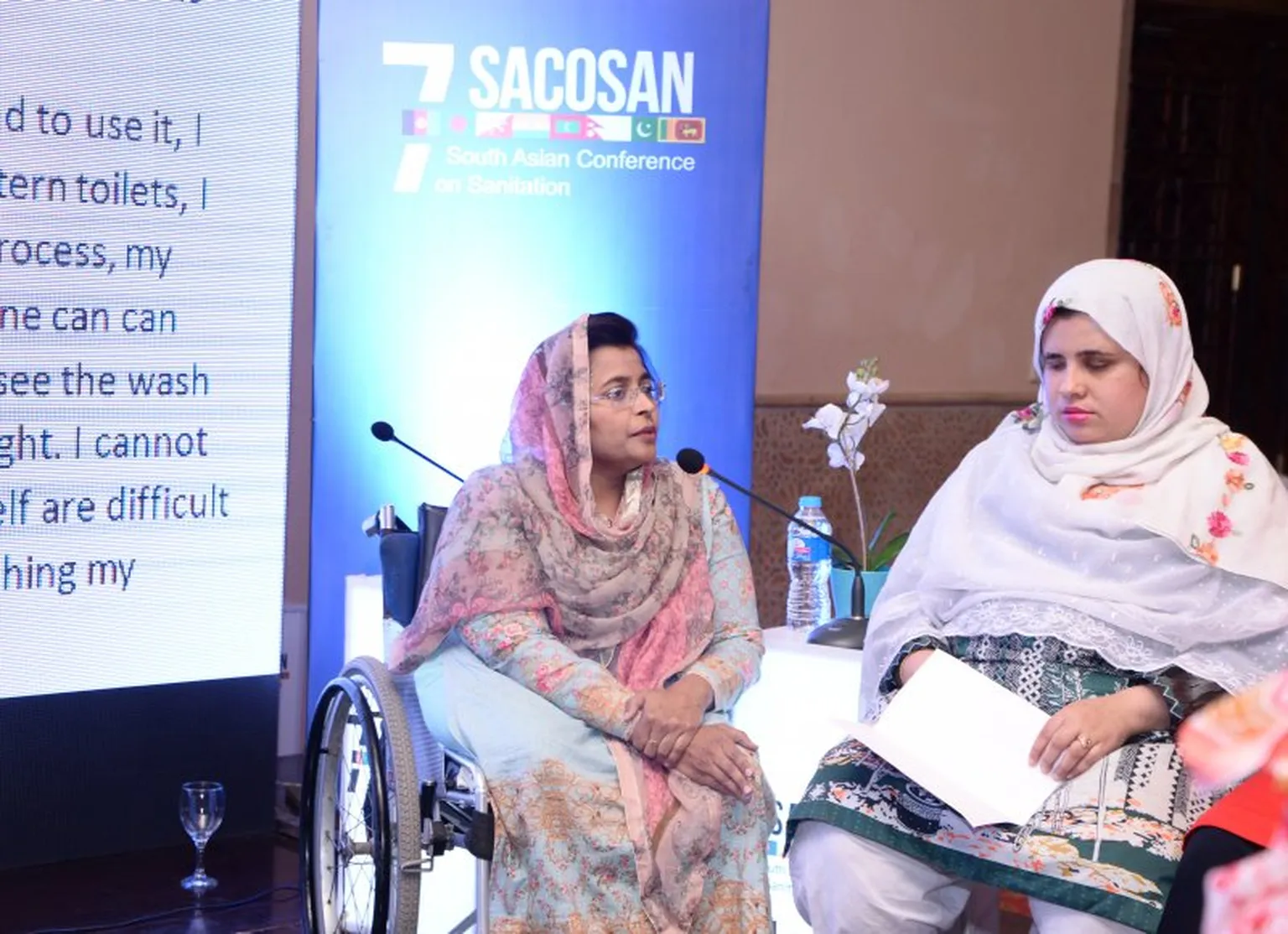 Community leader stresses importance of PWD participation in sanitation planning