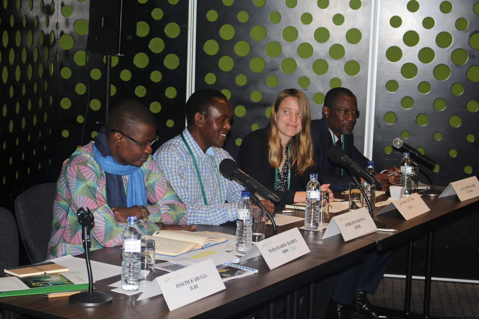 The side-event panel members