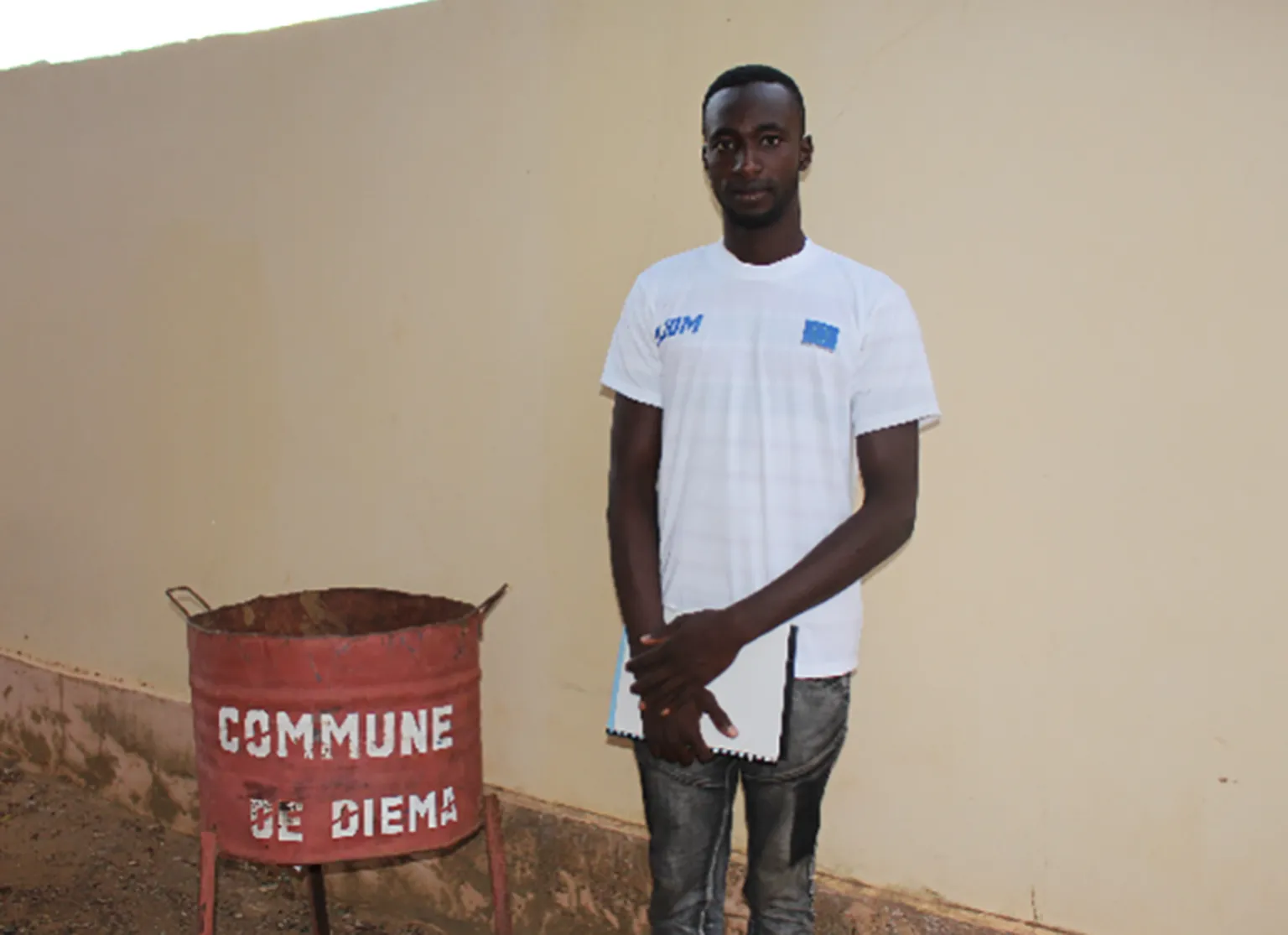 Mahamadou Gassama (23 years old) from Diéma