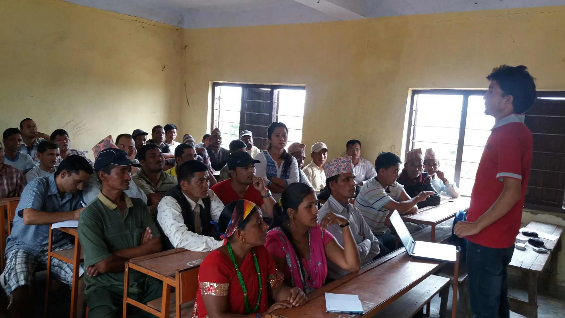 meeting with farmers