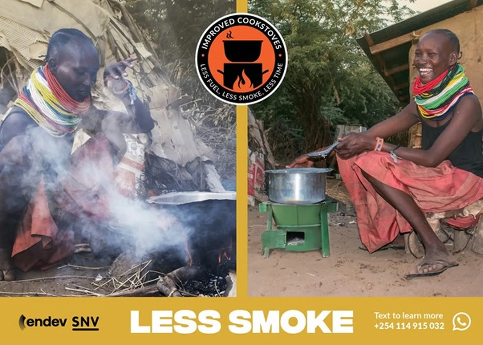 Clean cooking campaign in action