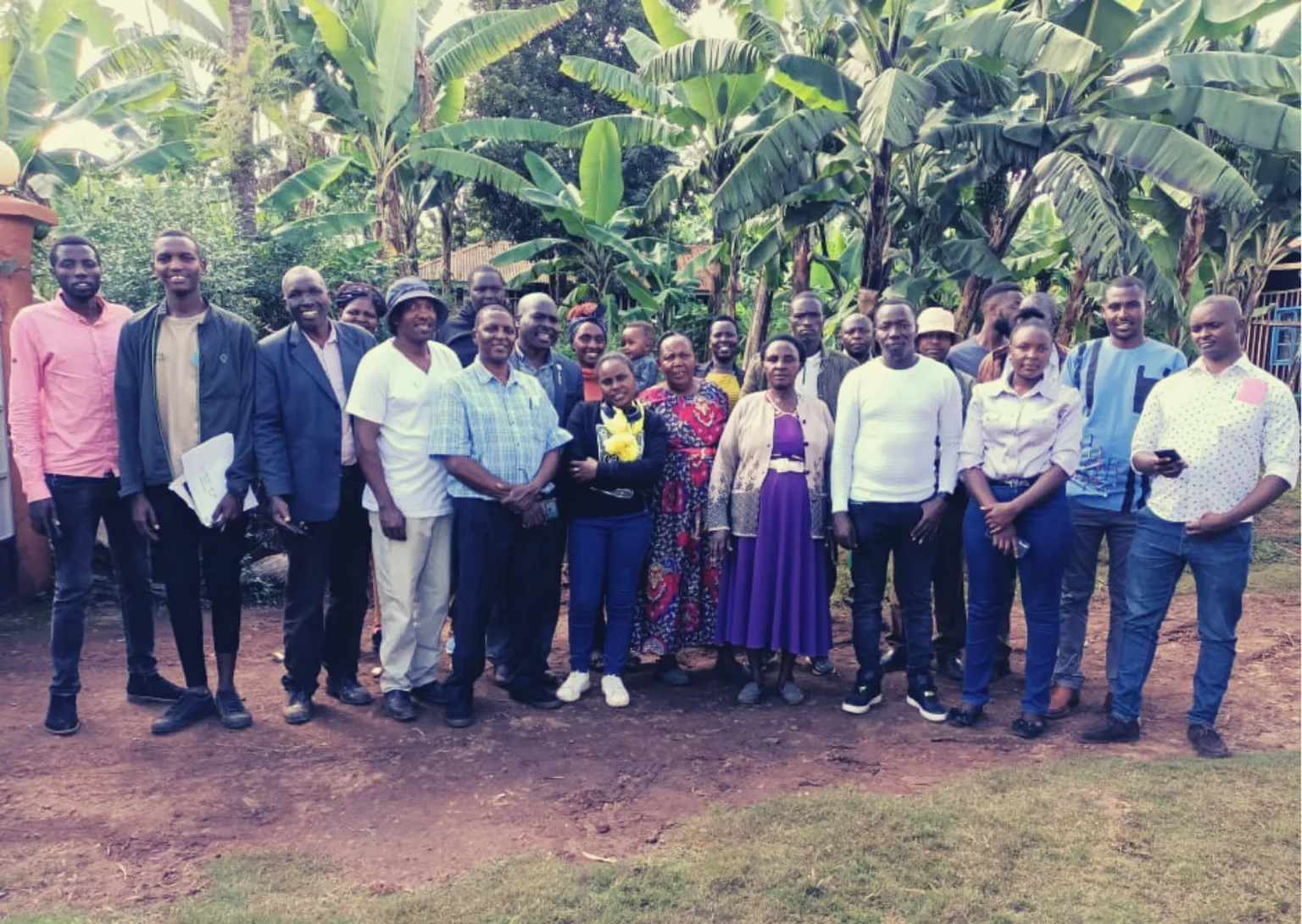 Group photo of farmers