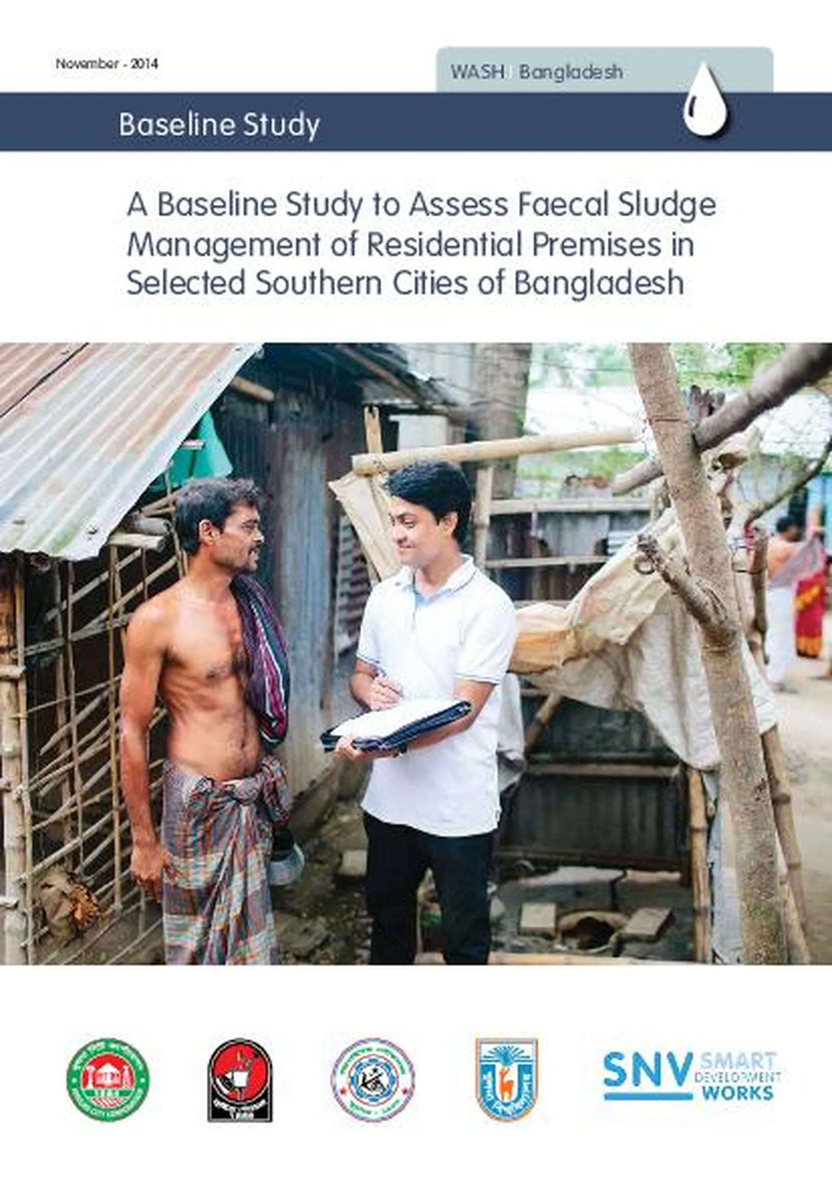 Baseline study assessing FSM of residential premises in Bangladesh