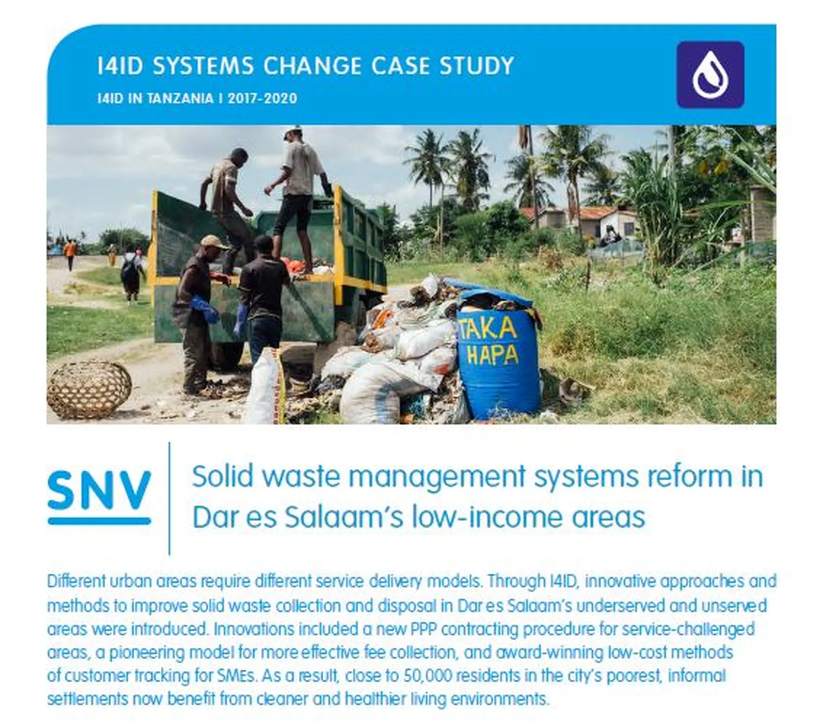 Waste accumulates due to unreliable waste collection services, creating health hazards (Photo by Fahari Dreams)
