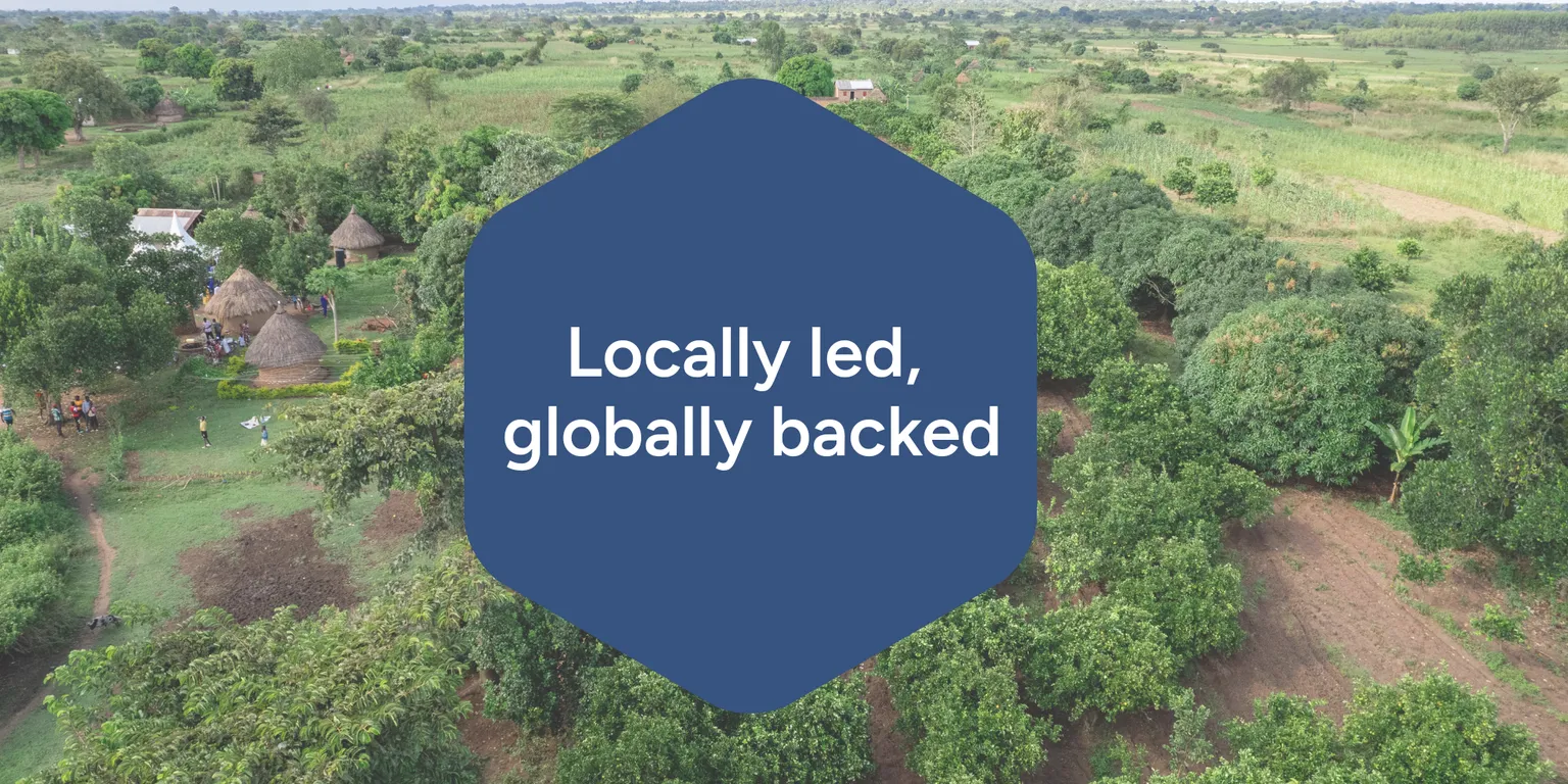 Rural landscape in Uganda