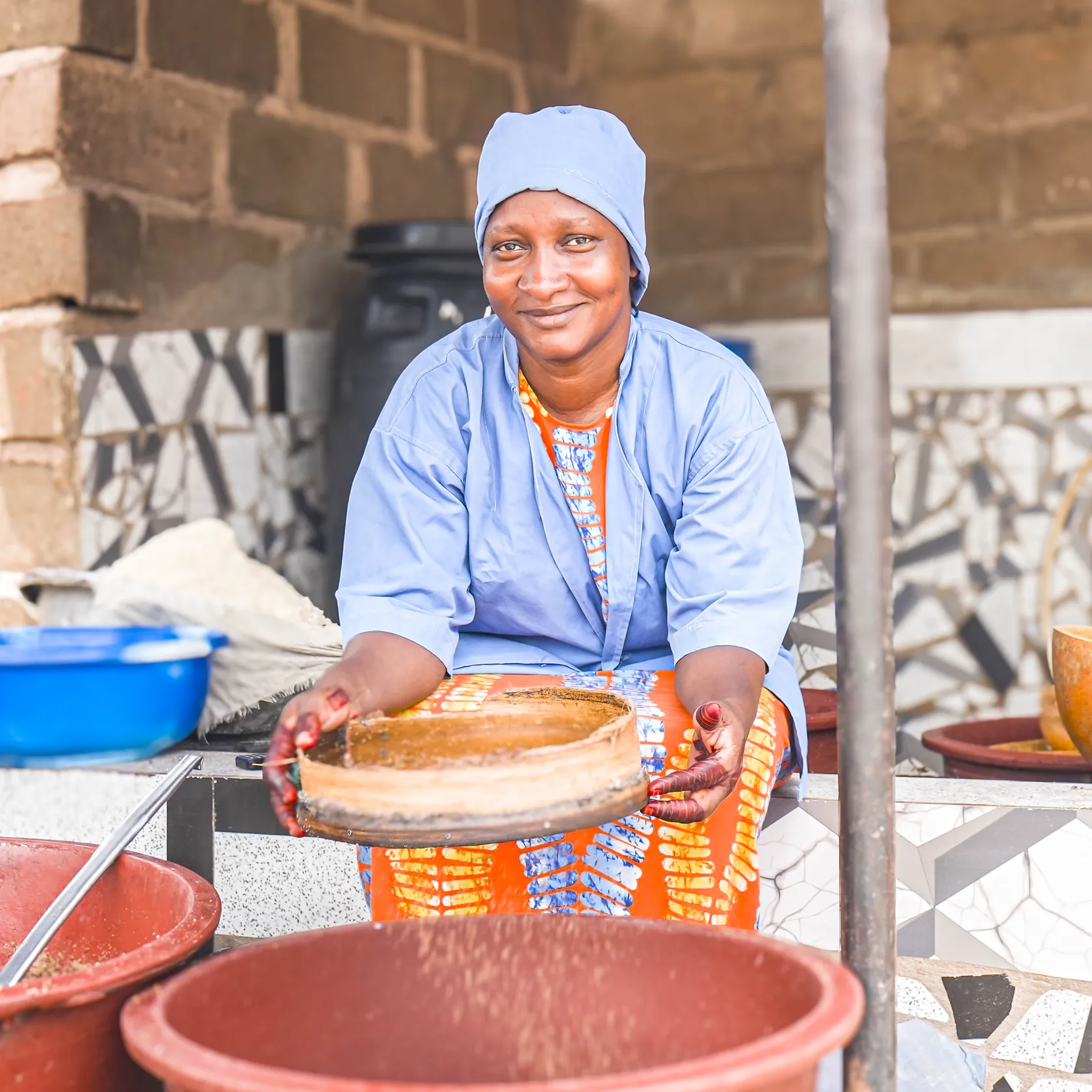 A young entrepreneur in Mali