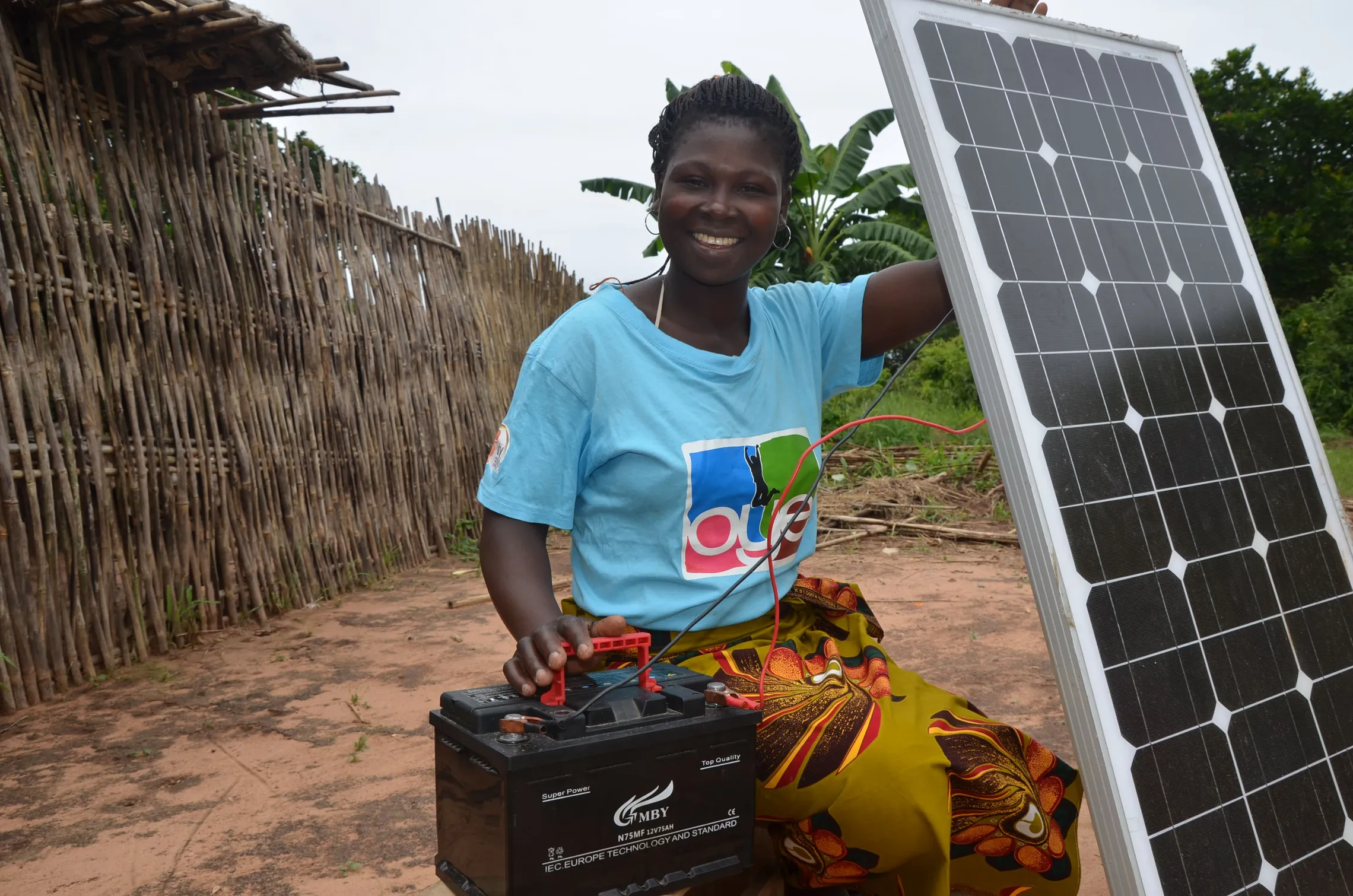 How raising chicken improves youth's lives in Mozambique