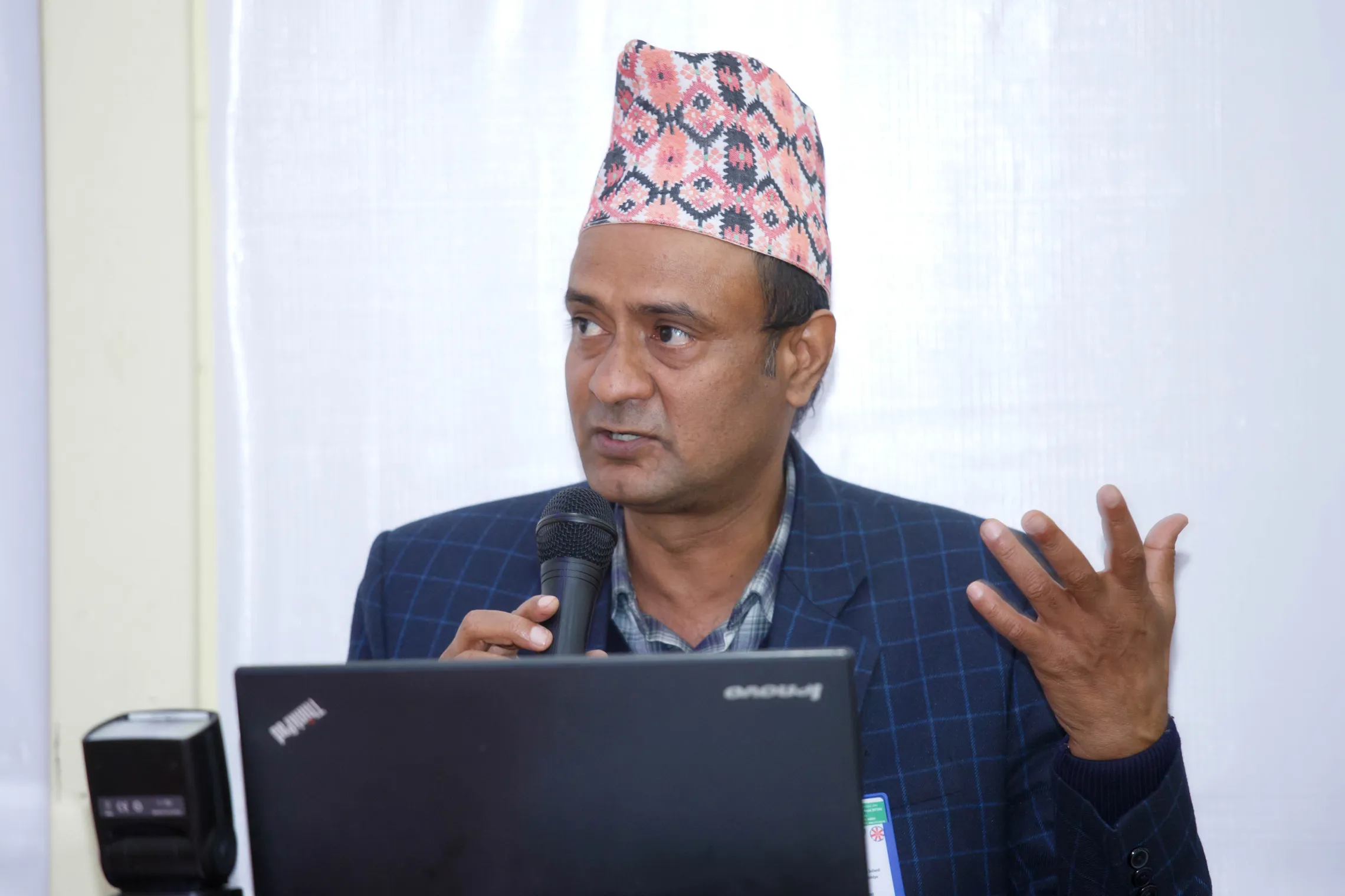 Mr. Shudarson Subedi, the Chairperson of the National Federation of Disabled Nepal (NFDN) gave an overview of the national commitments for people living with disabilities. Testimonies from three people living with different types of disabilities were welcomed by the Secretary who pledged to work on inclusive WASH.   The event closed with a short film highlighting the notable efforts made to create disable friendly toilets, schools, health facilities and private home settings.