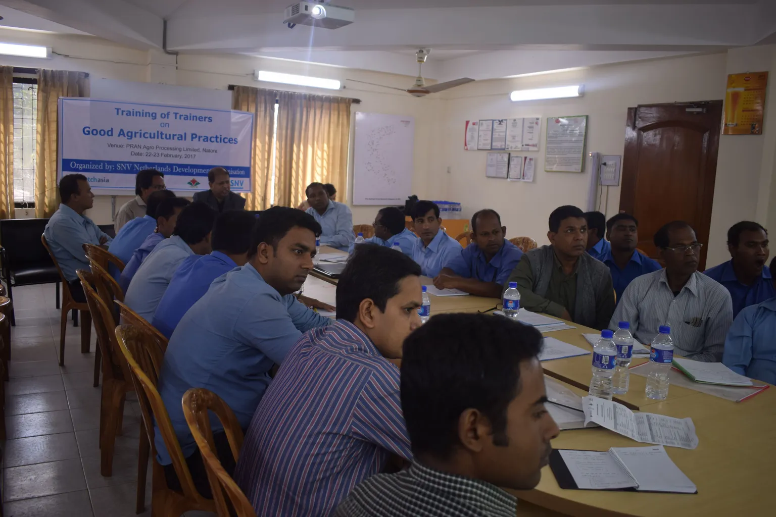 Improving good handling practices: Training of Trainers