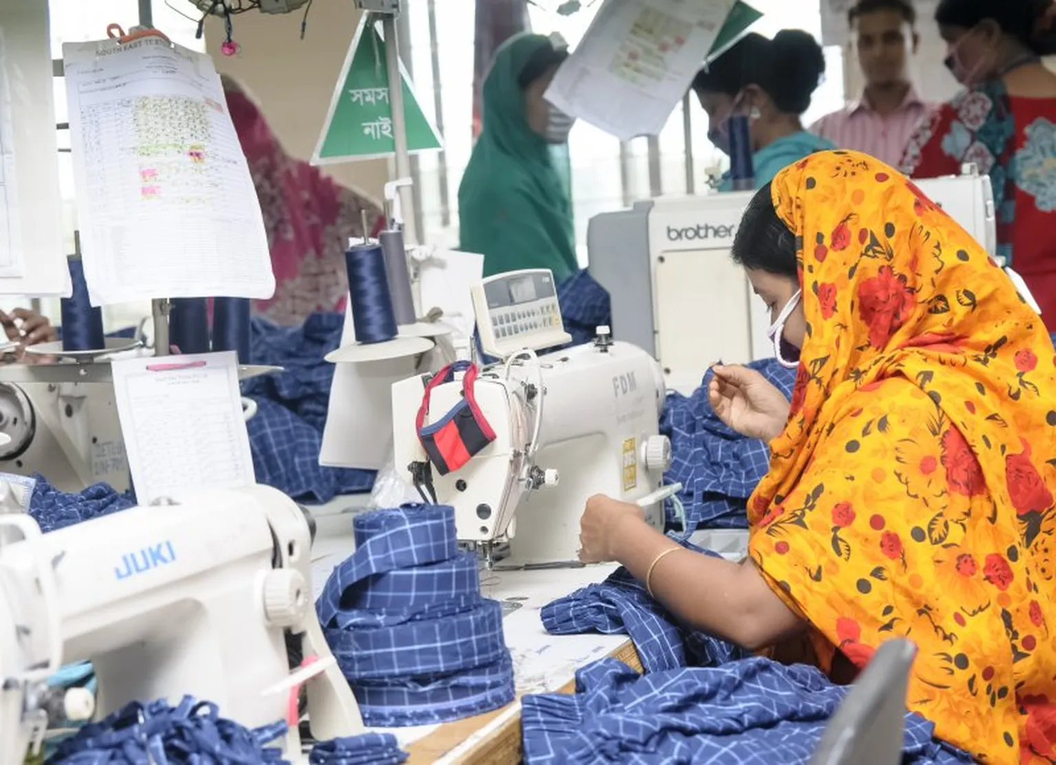 SNV worked with 20 factories to make SRHR services/products for + 64.000 workers