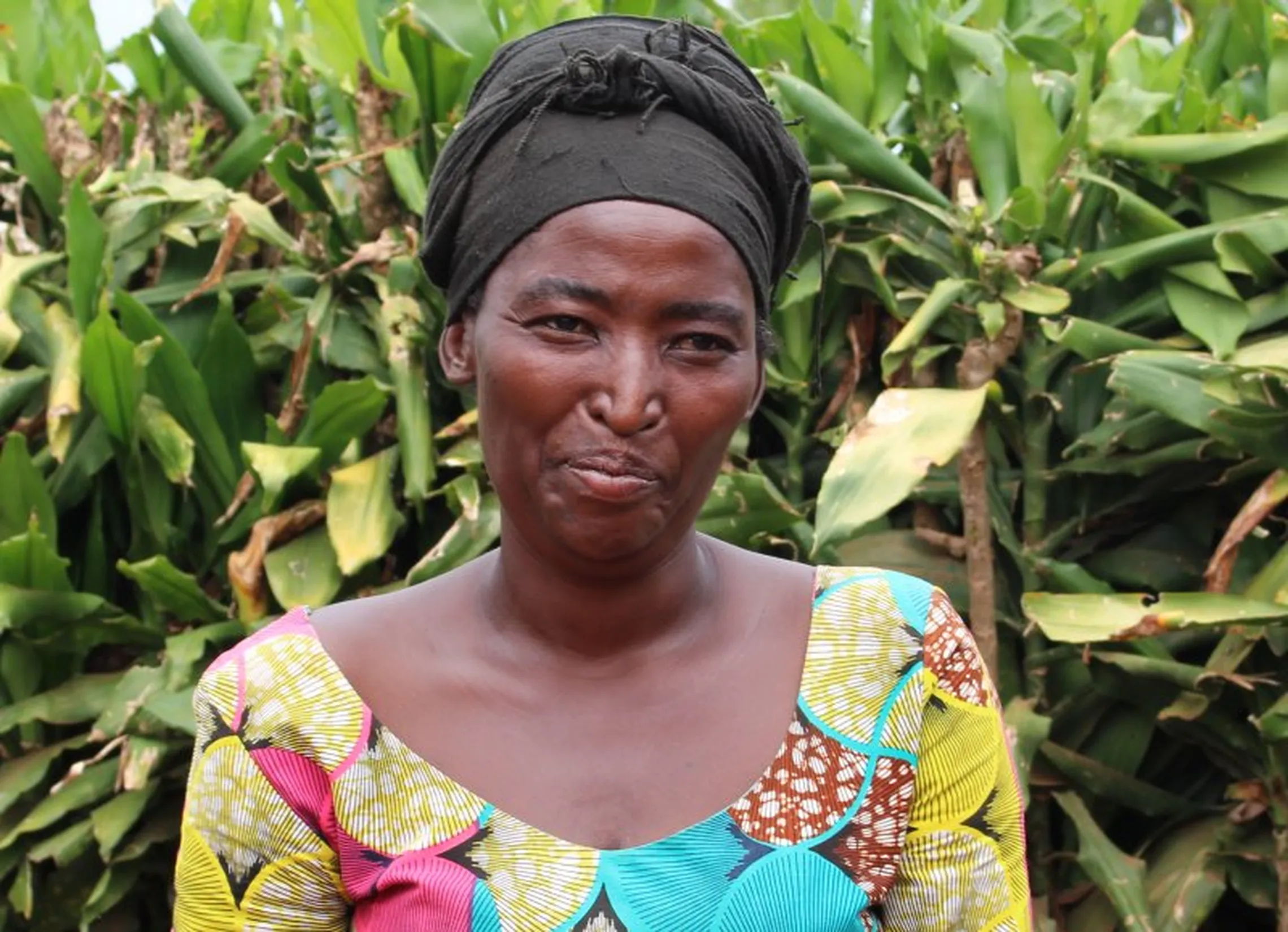 Mukamutesi has invested her income construct an improved latrine for her family.