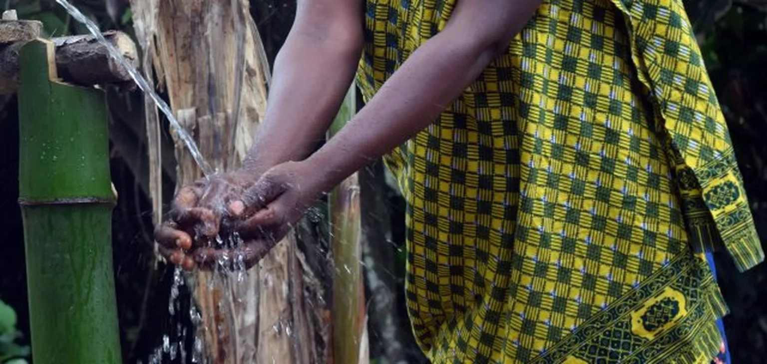 Washing hands