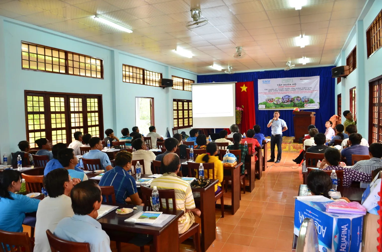 Promoting mangrove-friendly shrimp farming in Ca Mau, Vietnam    