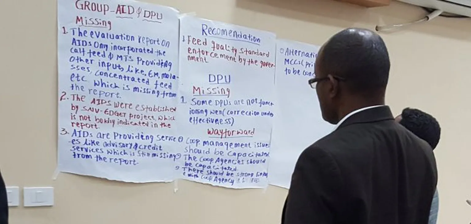 Developing an inclusive dairy value chain knowledge base
