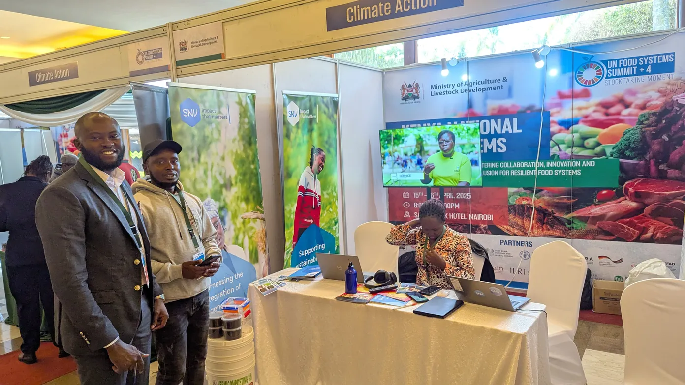 SNV booth at KNFSS