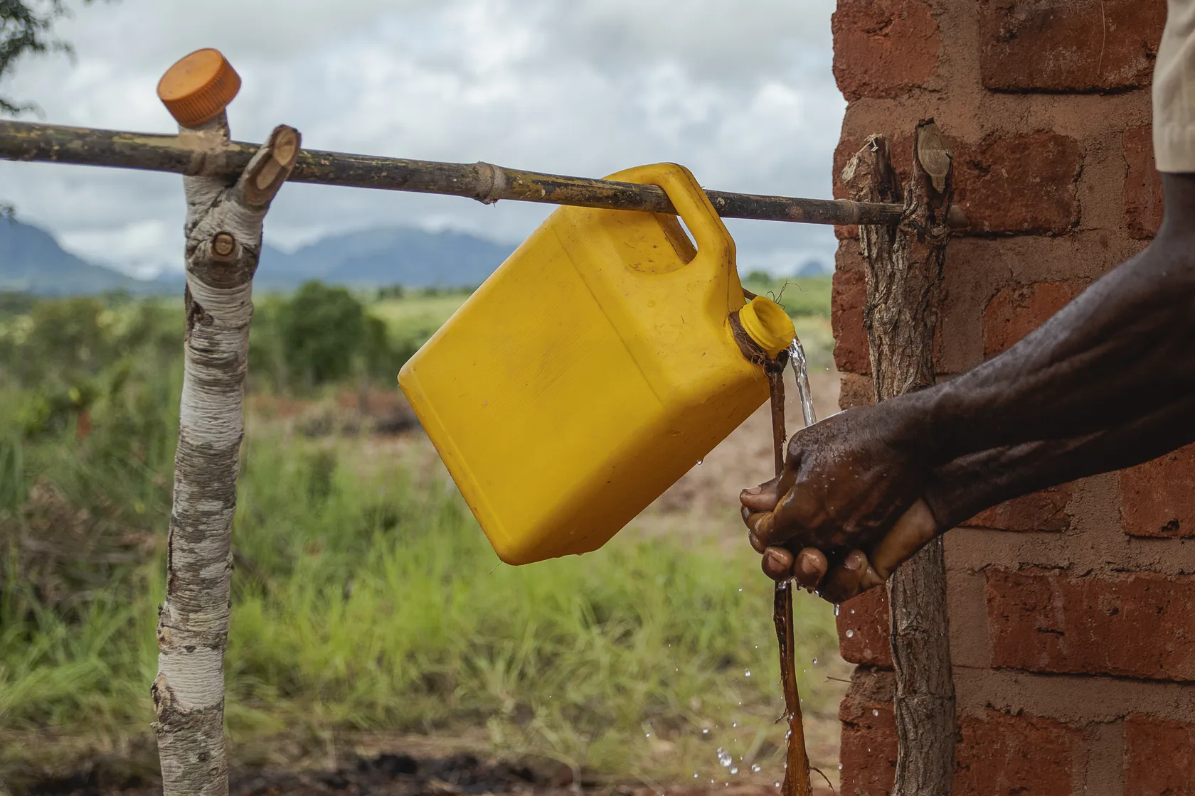 latrine construction from traditional local materials