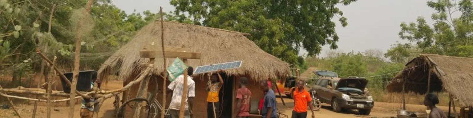 Installation of solar panel