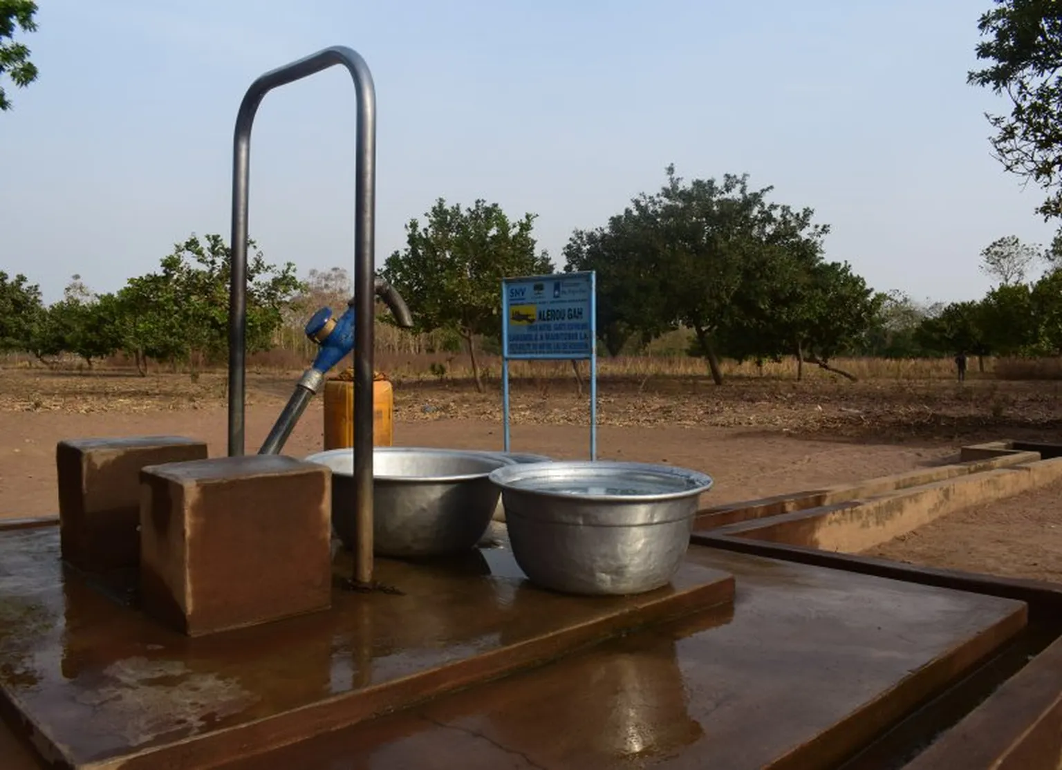 FPM equipped with a meter Village of Allérou Gah, Parakou (AproDESE)