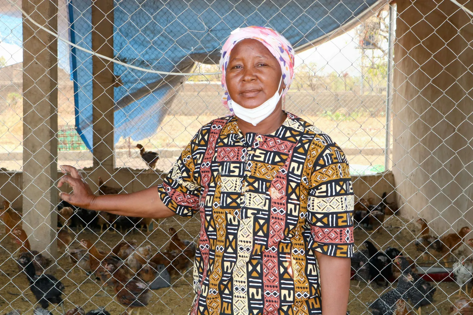 Halamoussan Tamboué farmer in Burkina