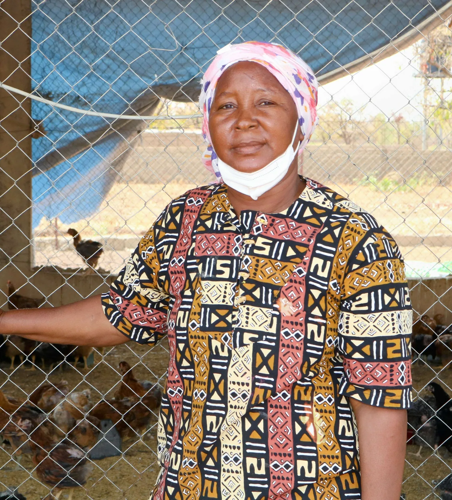 Halamoussan Tamboué farmer in Burkina