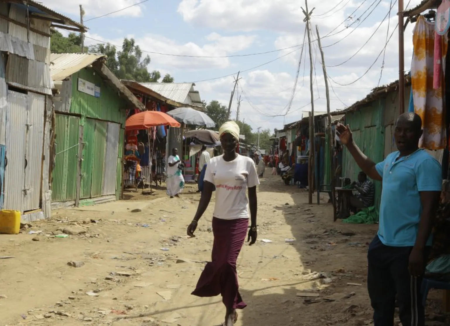 Main Street, Somali Market, Kakuma Camp