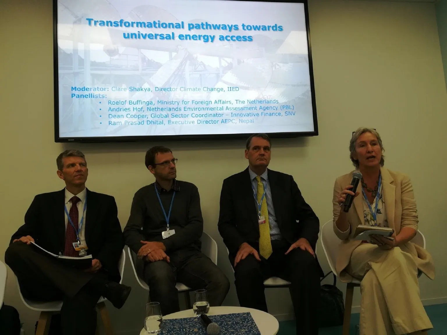 SNV and partners discuss the road to universal energy access at COP23