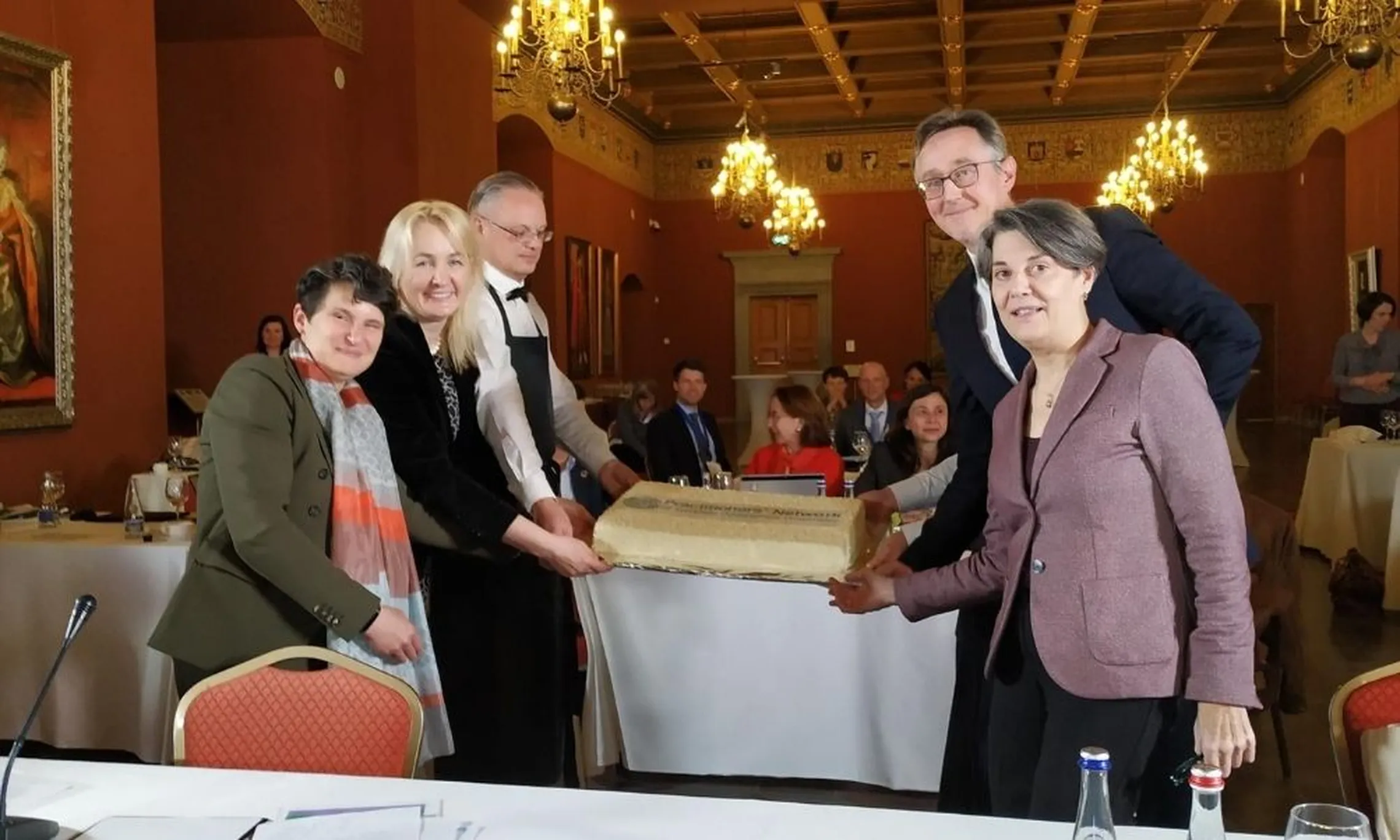 PN outgoing and incoming co-presidents 2022