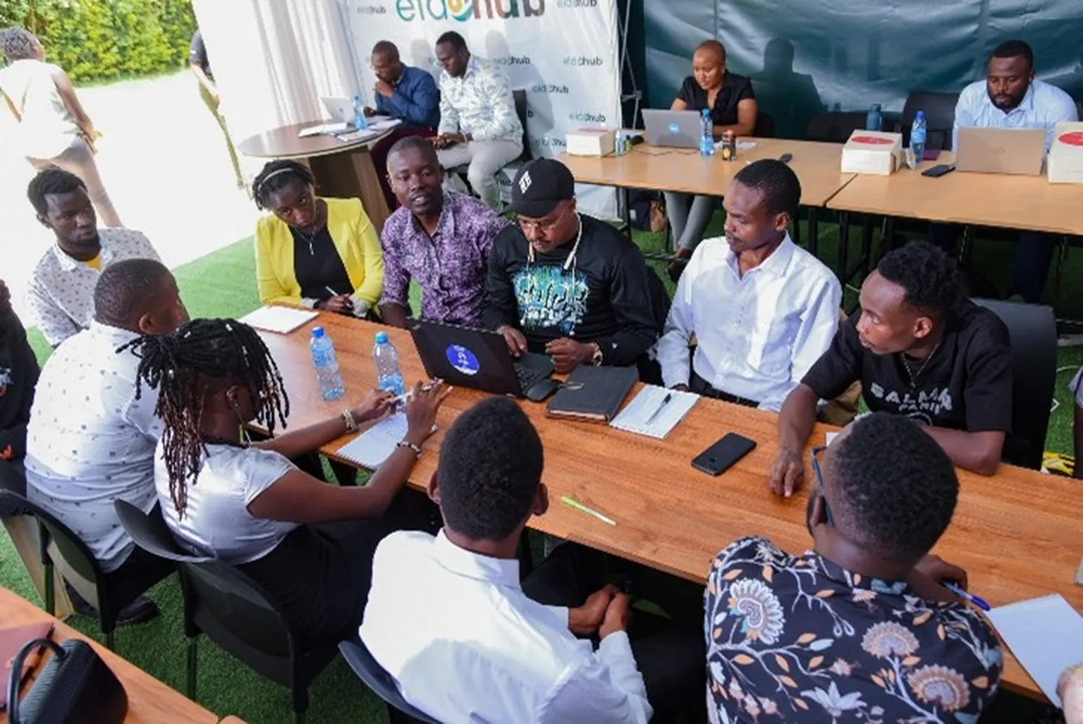 Participants in breakout sessions in different forums in Nakuru and Uasin Gishu counties