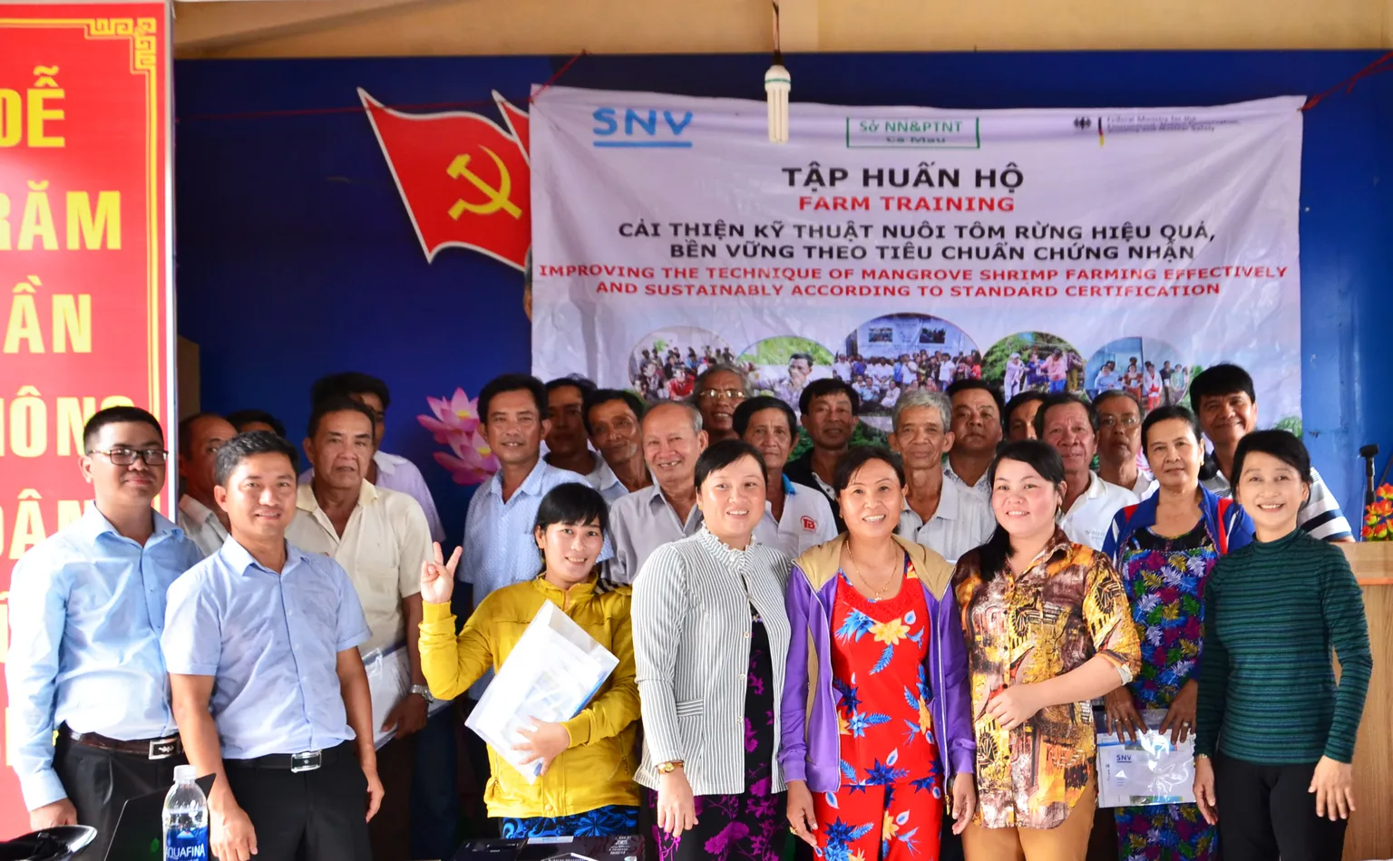 Promoting mangrove-friendly shrimp farming in Ca Mau, Vietnam  