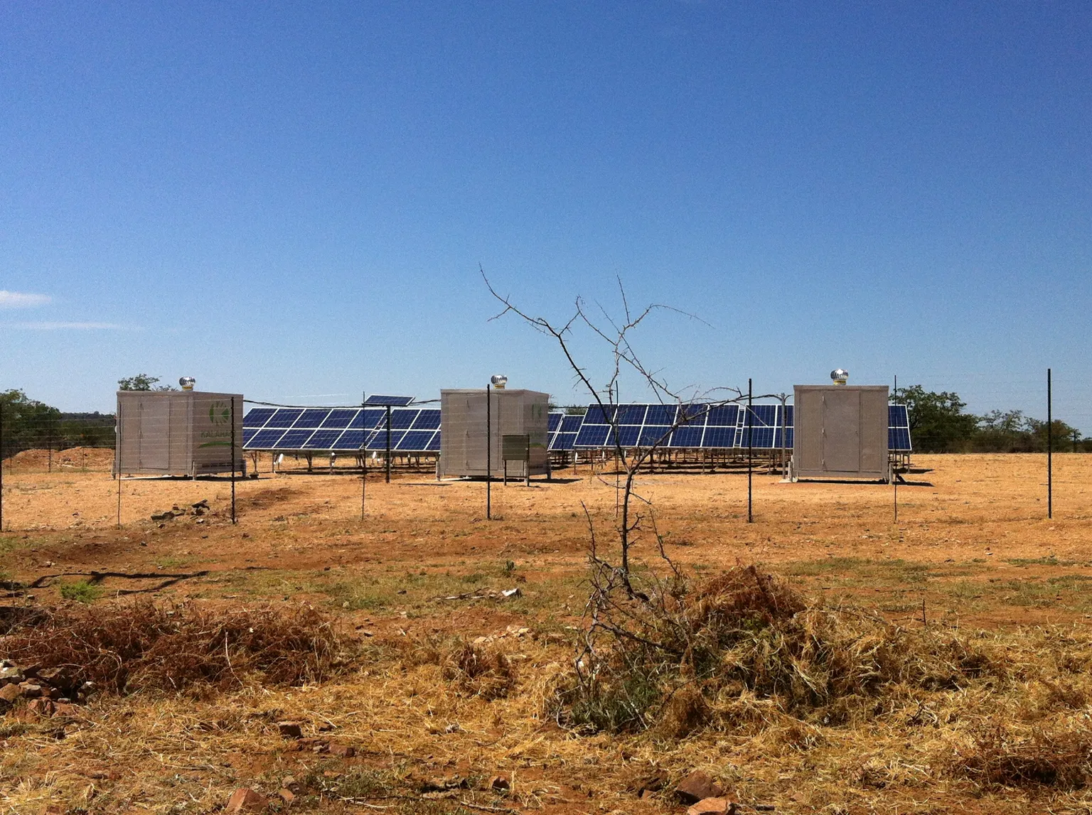 Practical Action CEO visits the Mashaba Solar Mini-grid project