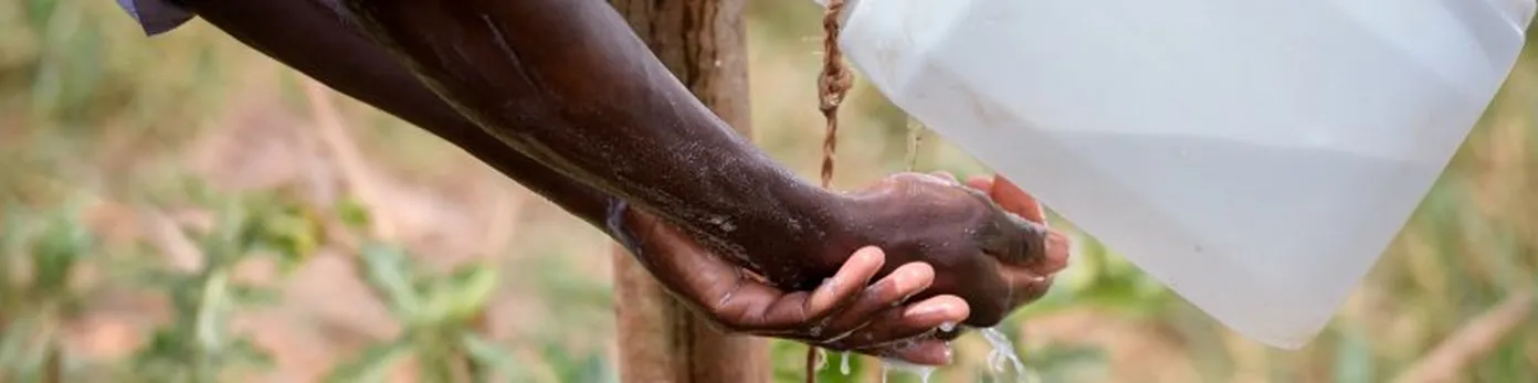 Washing hands
