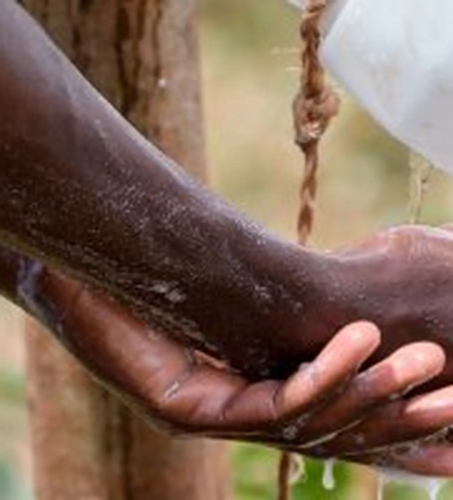 Washing hands
