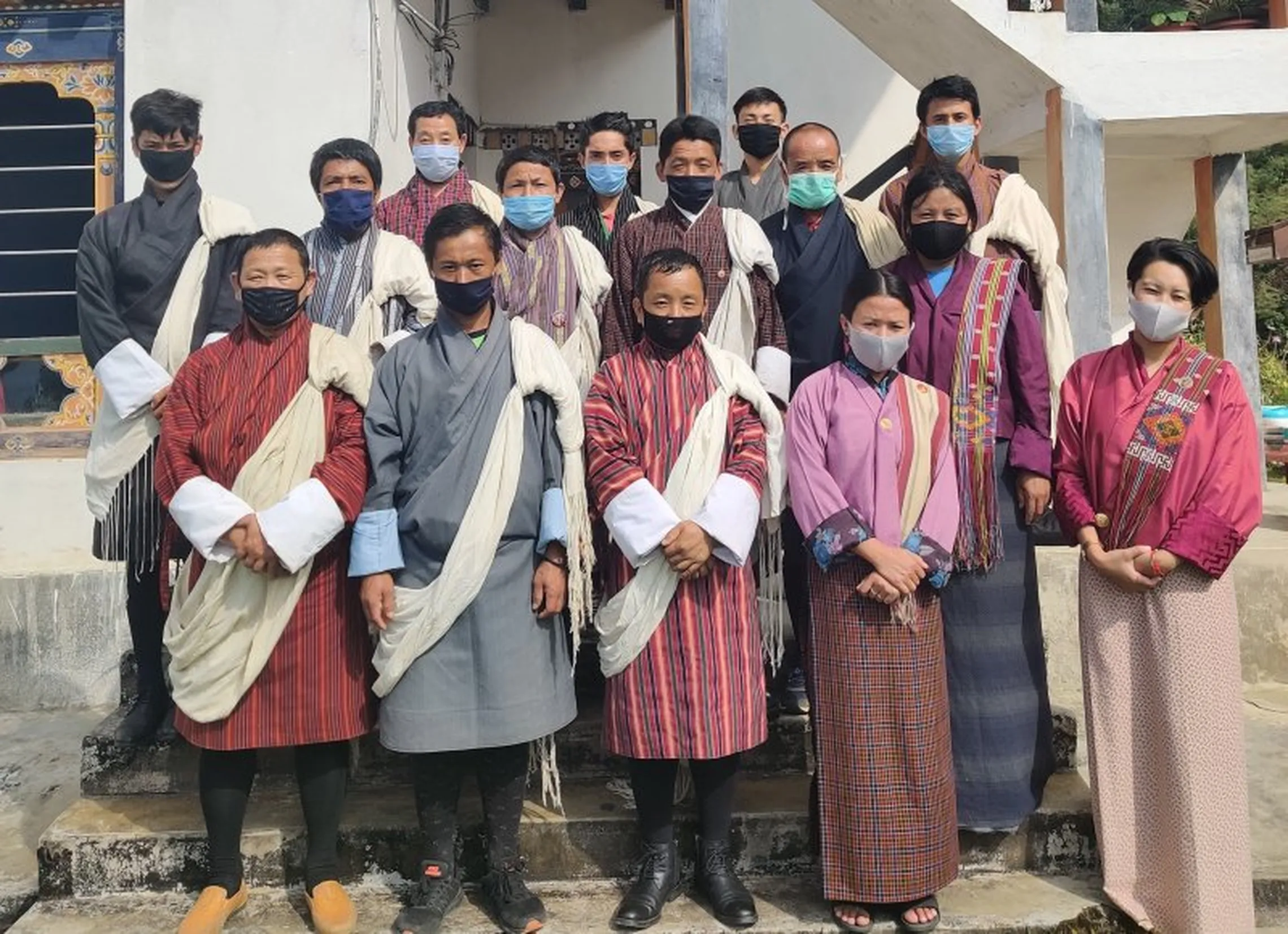 Gewog review meeting with SNV and PHED partners