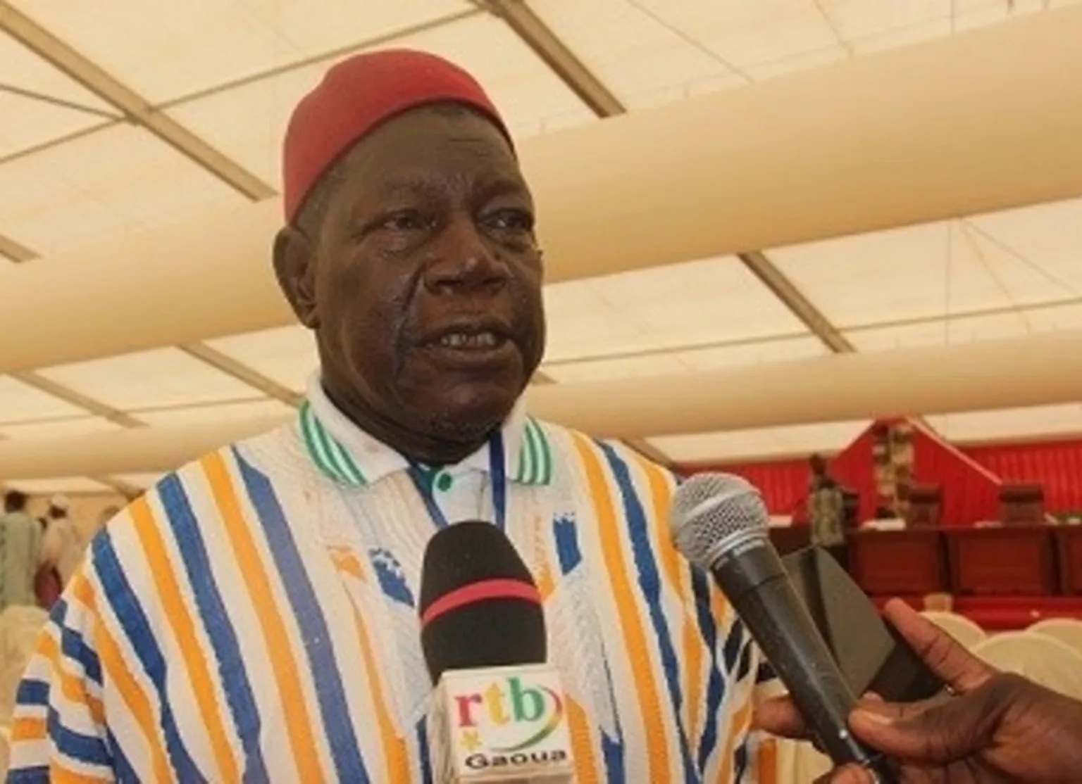 Bassiaka DAO, President of the Farmers' Confederation of Burkina Faso.