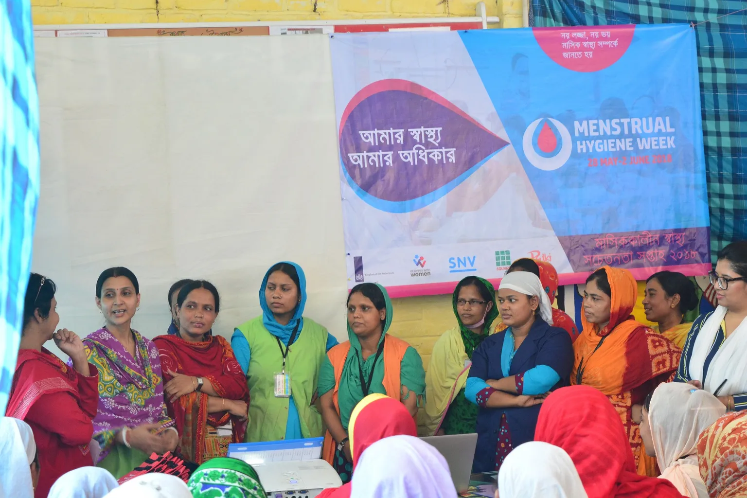 Quiz competition organised as part of the MHM week celebration