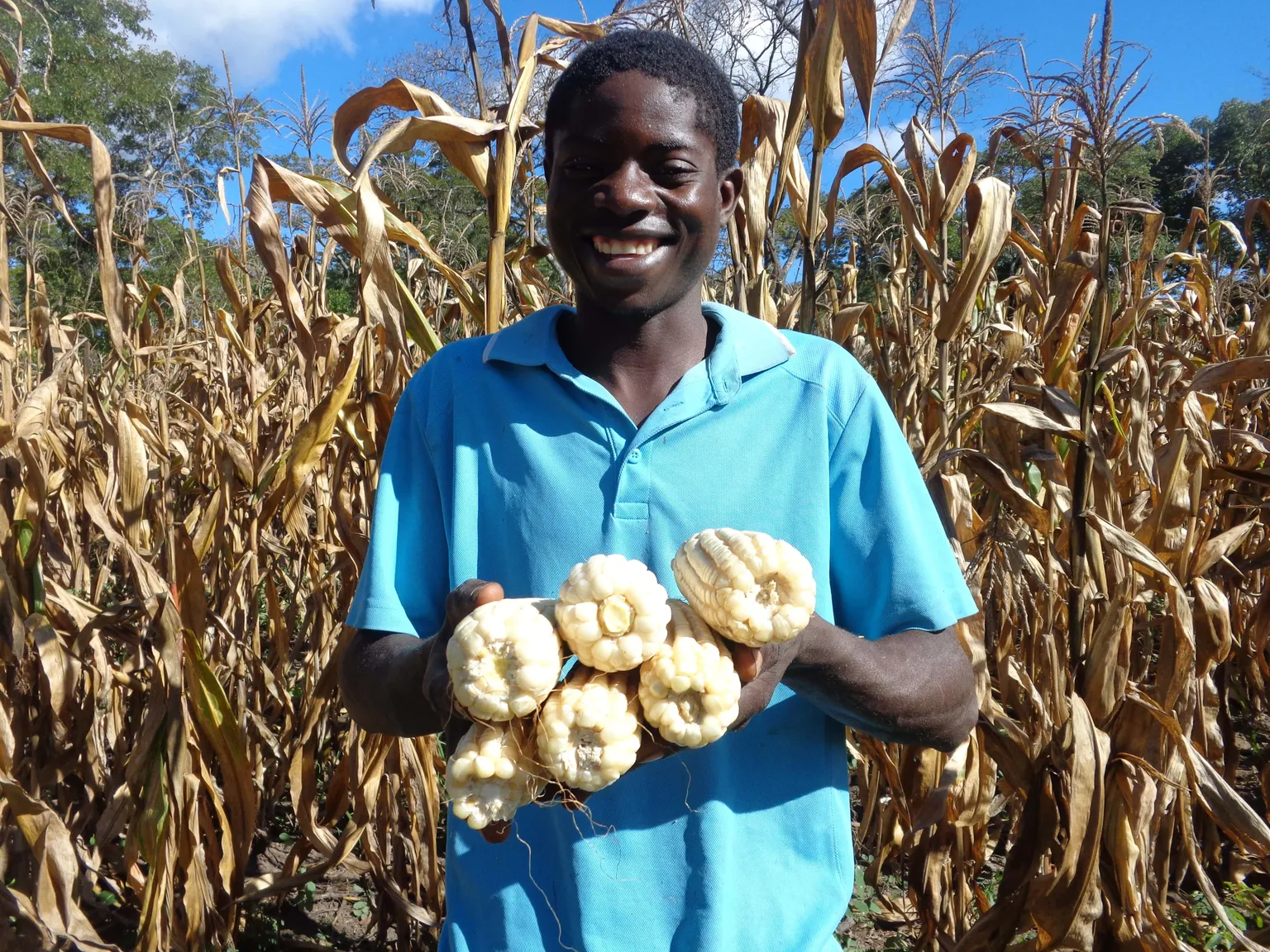 Bringing back hope to young man in rural Mozambique