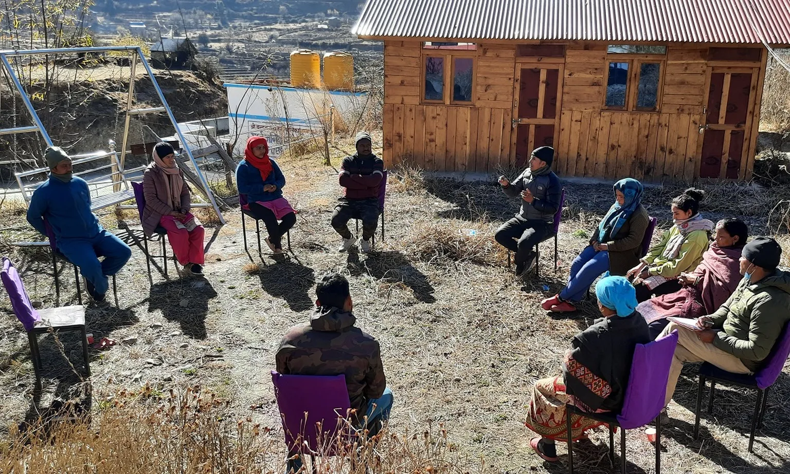 Community meeting with the TSS for upgradation support