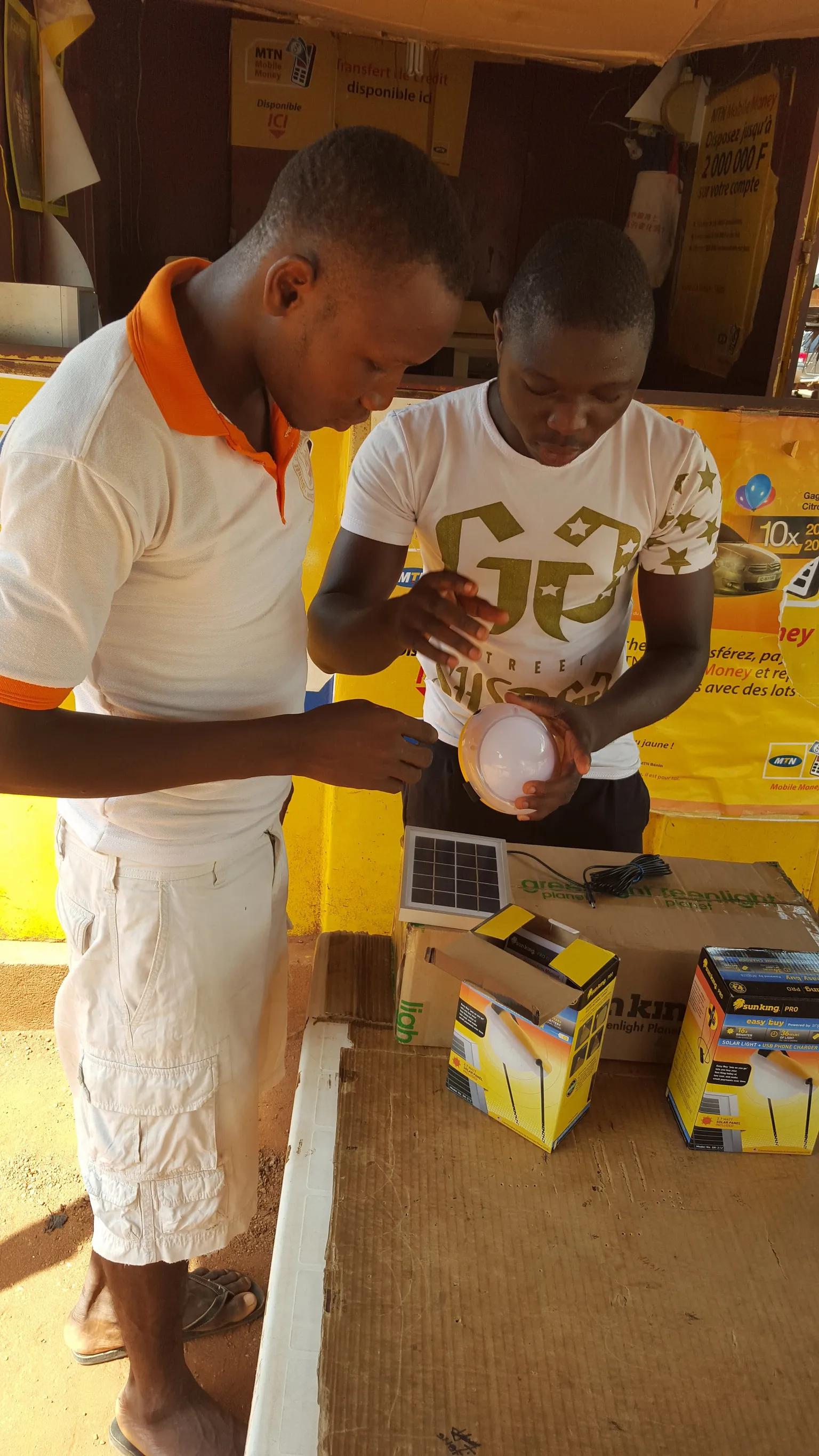 Introducing Pay-as-you-go solar products to Benin