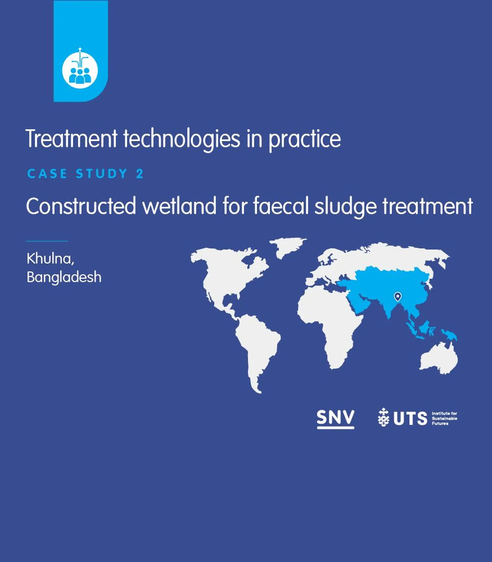 Second of the nine case studies in the SNV-ISF UTS Treatment Technologies in Practice book, featuring a constructed wetland in Bangladesh