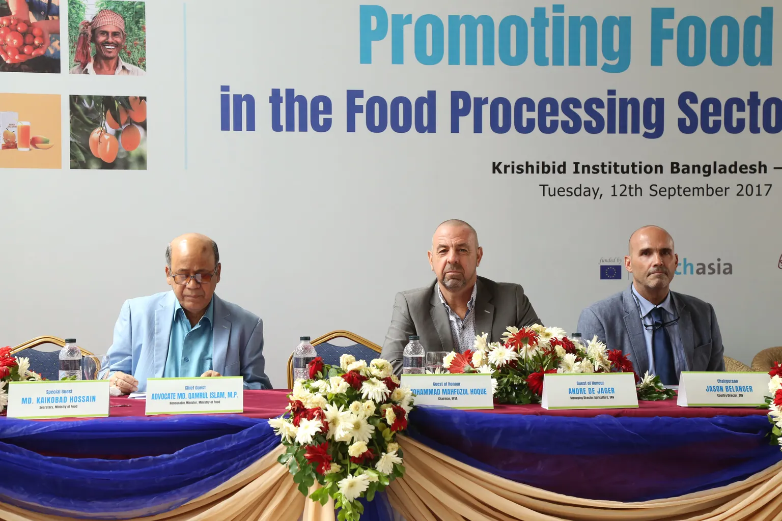 Covenant workshop on promoting food safety in the food processing sector of Bangladesh