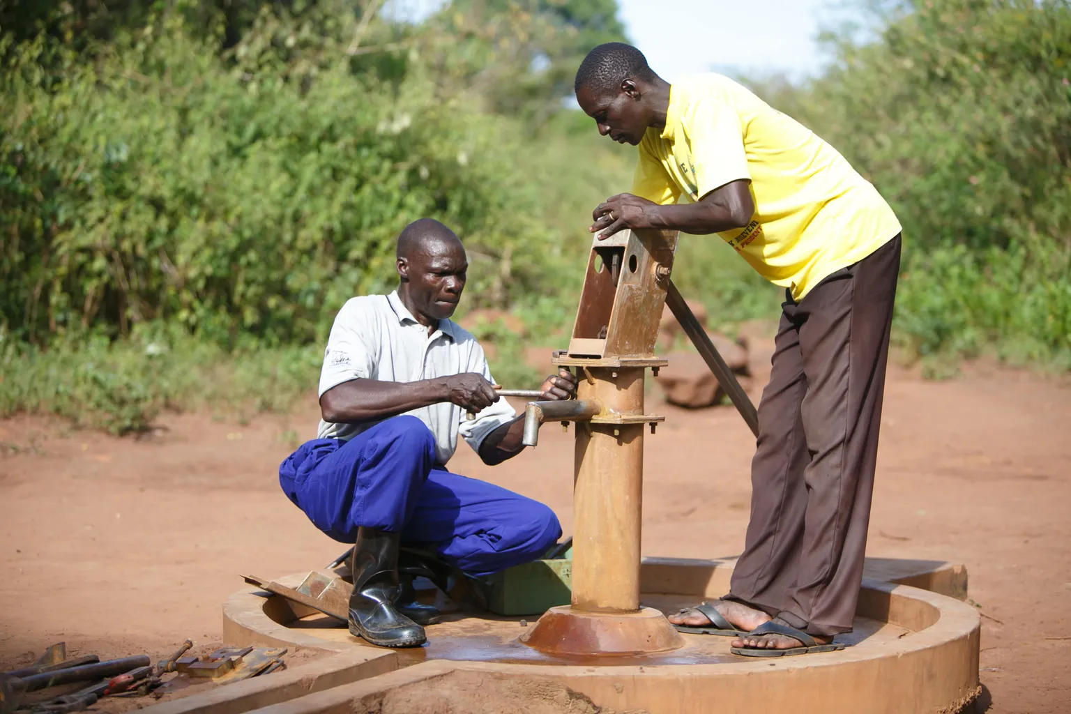 How a Parents Teachers Association’s support in the management of a school’s water supply facility was mobilised
