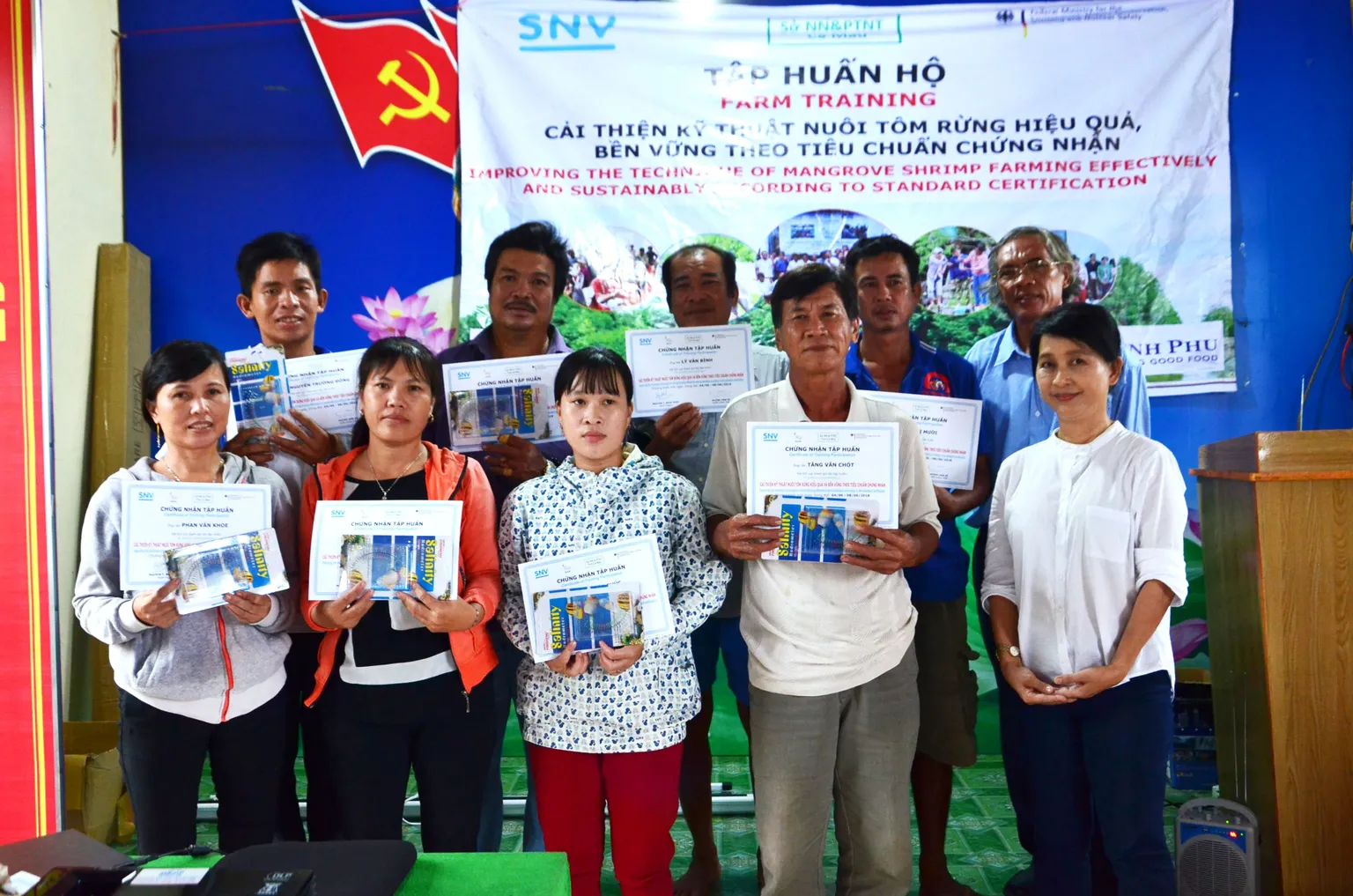Promoting mangrove-friendly shrimp farming in Ca Mau, Vietnam    