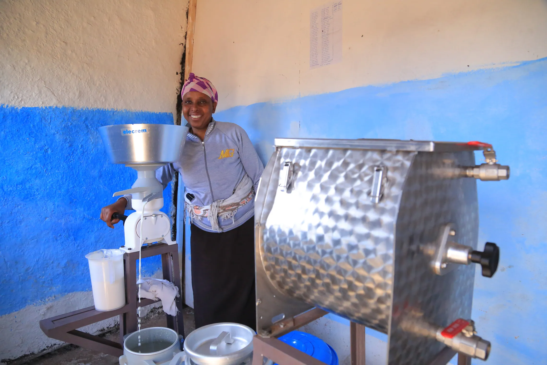 EDGET supported the enhancement and establishment of 53 dairy processing units 
