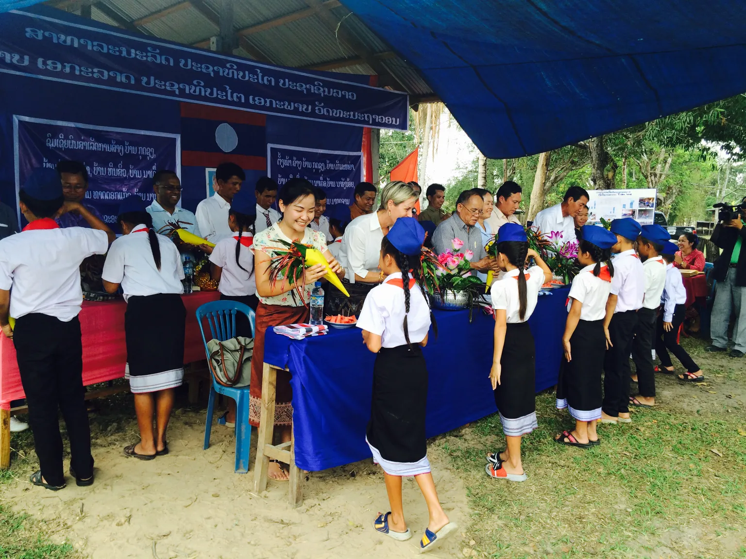 Lao government certifies 7 Total Sanitation Villages in Savannakhet