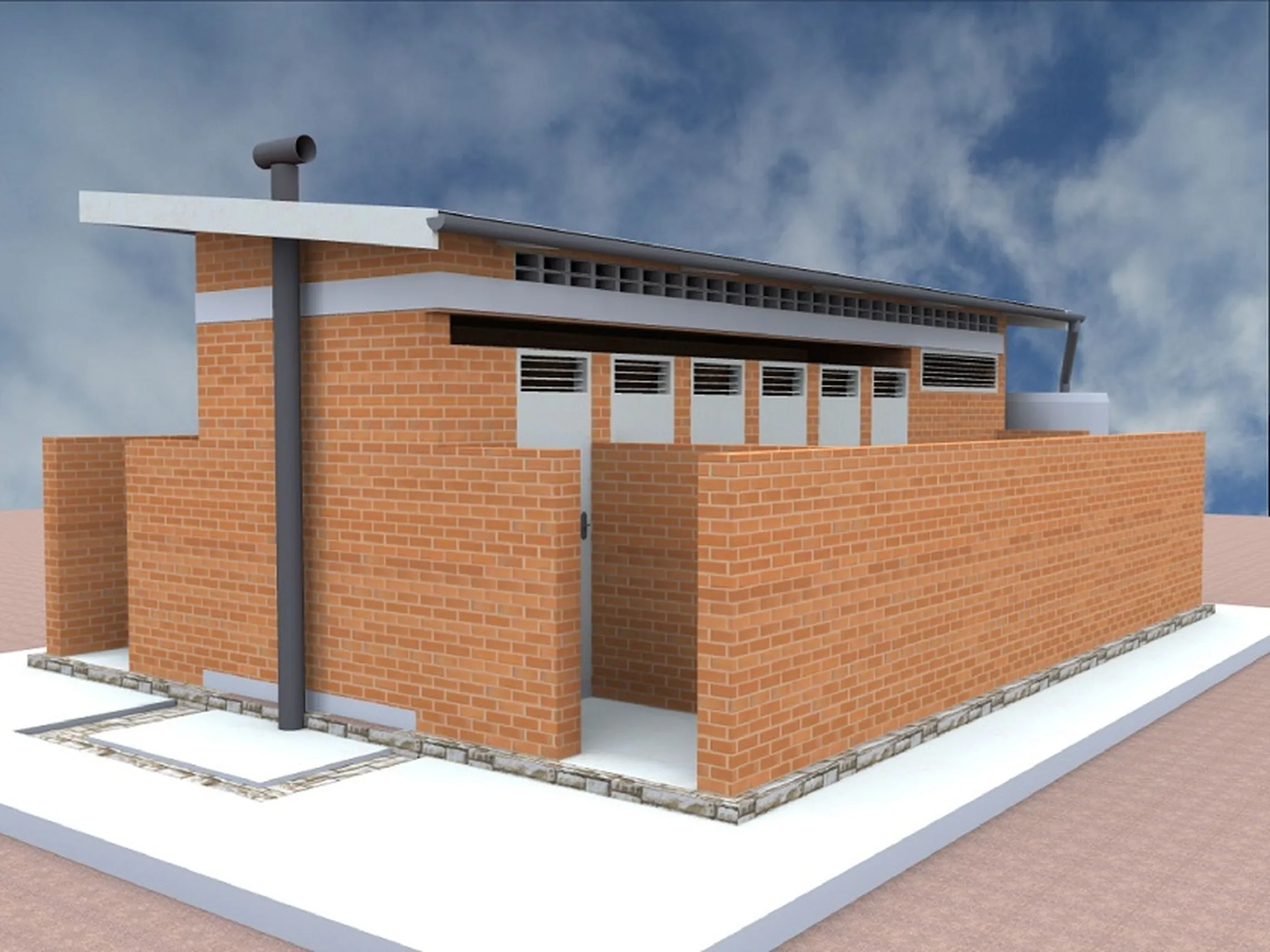 Design of school latrines 