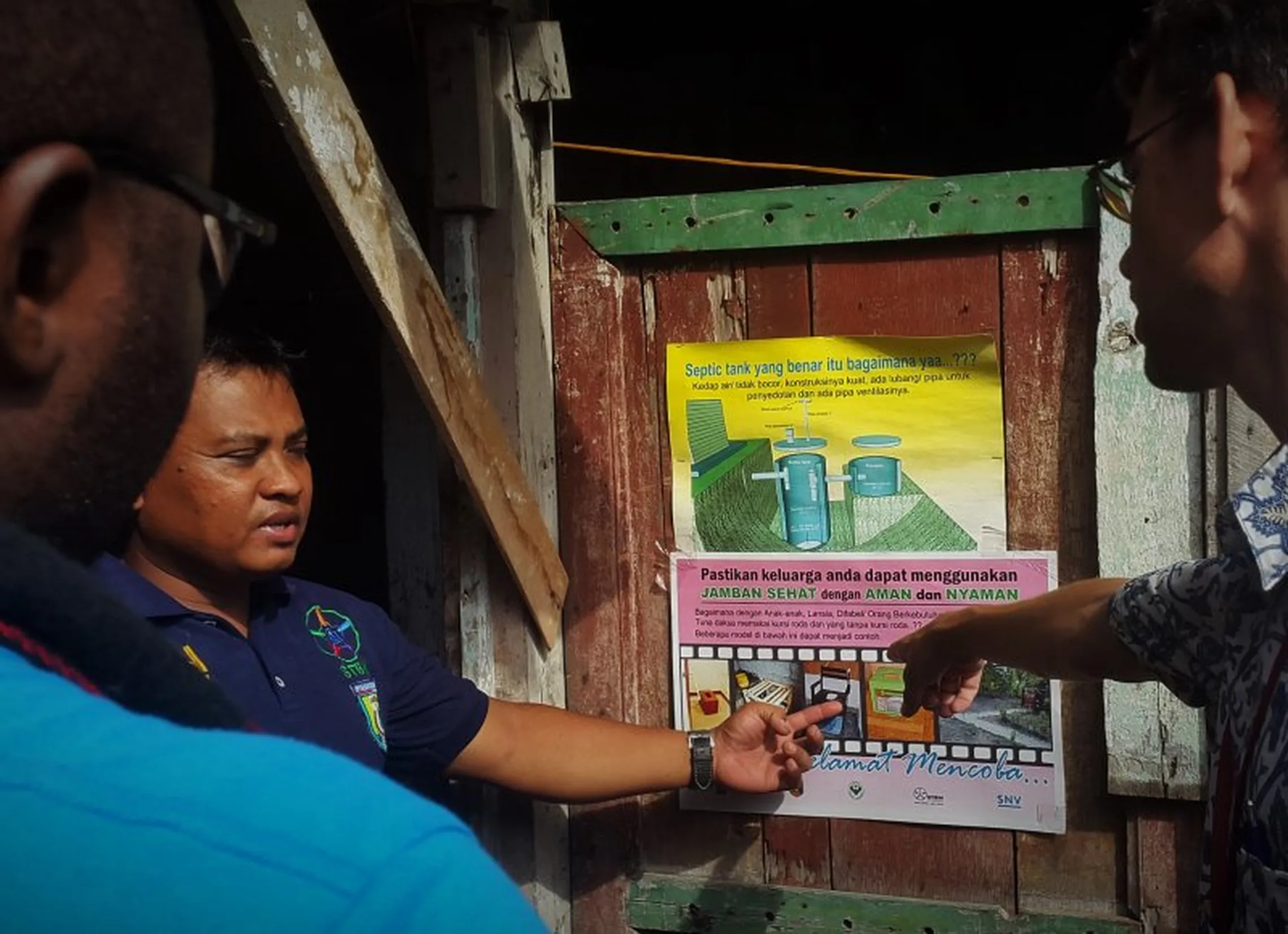 Pak Suparlan shares BCC poster on clean, safe and comfortable toilets